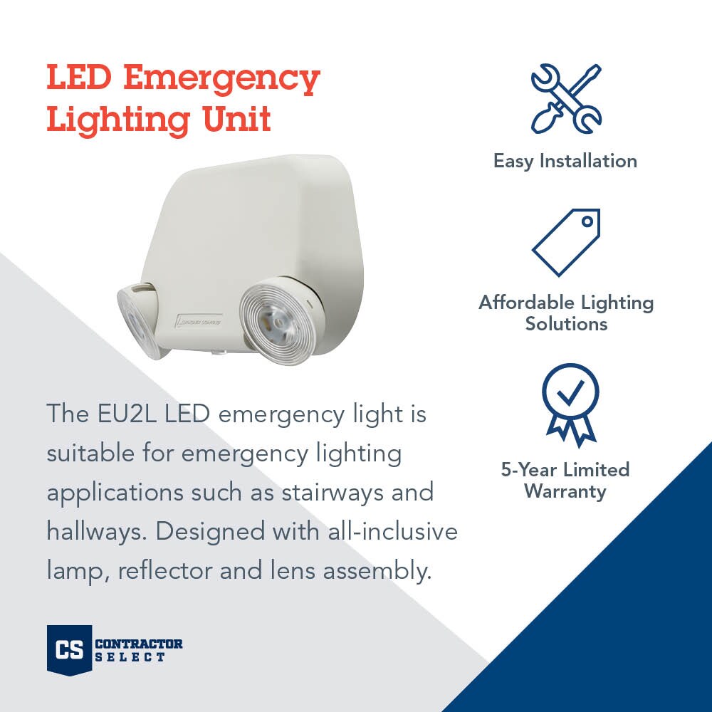 LITHONIA LIGHTING  PRECISE COLLECTION EMERGENCY LIGHTING SYSTEMS LRP-2-GMR120/27 