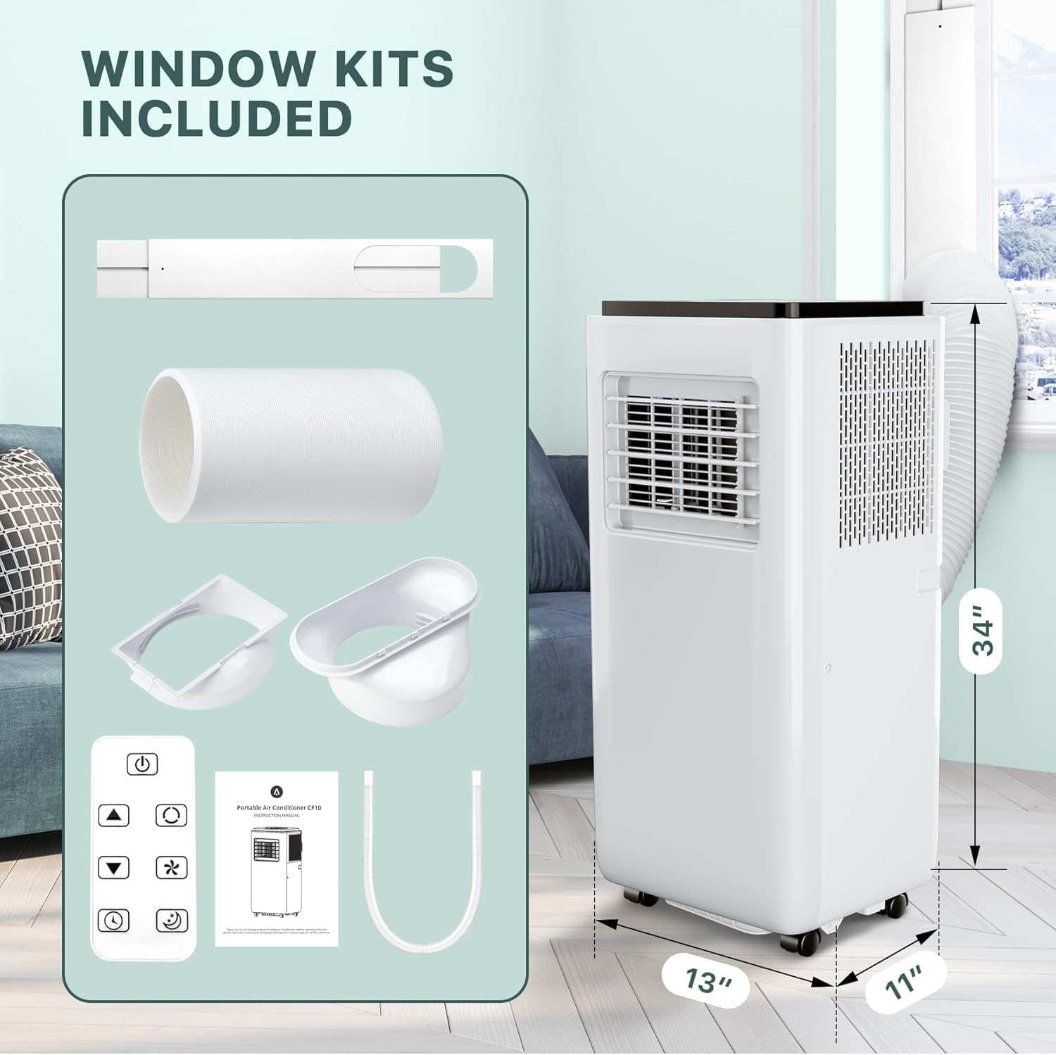 Qeetex LXLS2-PHO-10GP3BBX Portable-Air-Conditioners - View #7