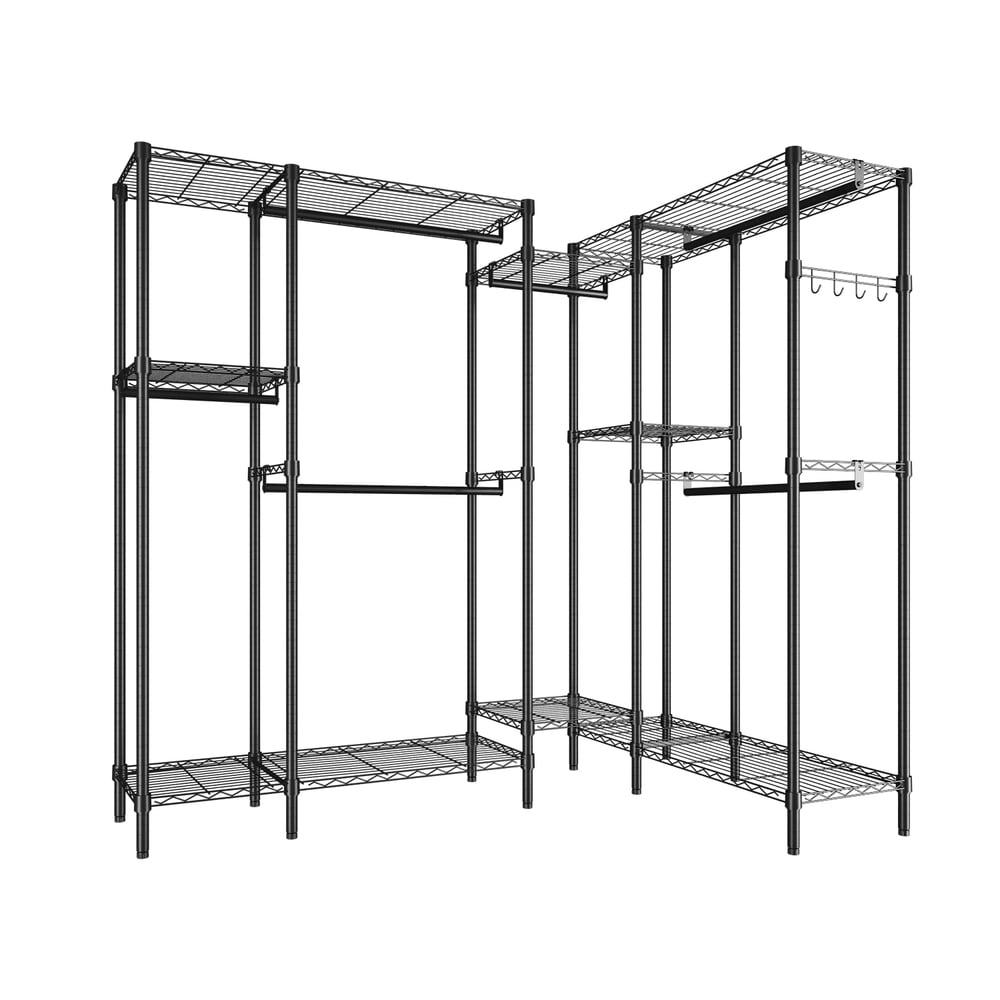 Winado Black Steel Clothing Rack In The Clothing Racks & Portable ...