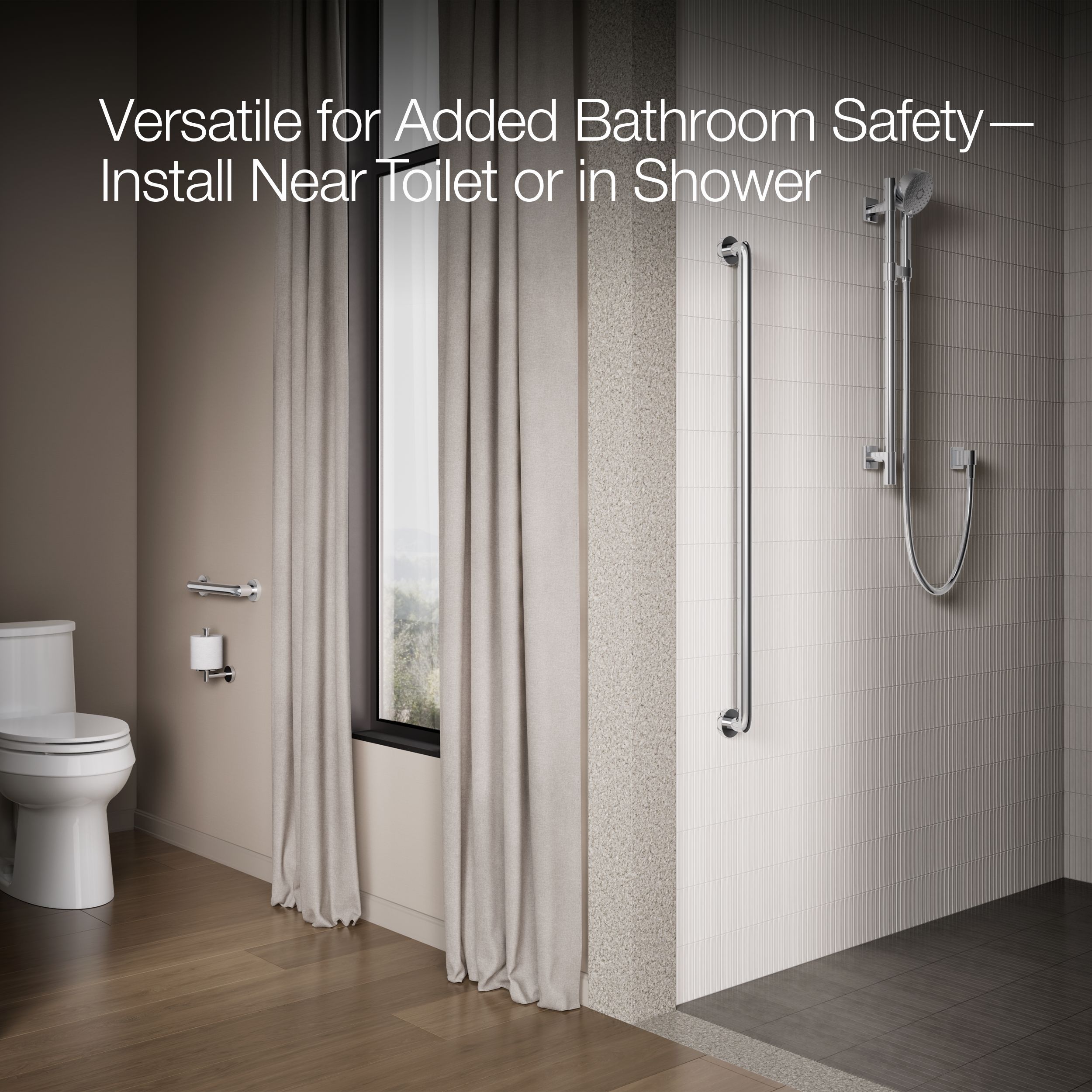 KOHLER K-24548-CP Grab-Bars - View #5