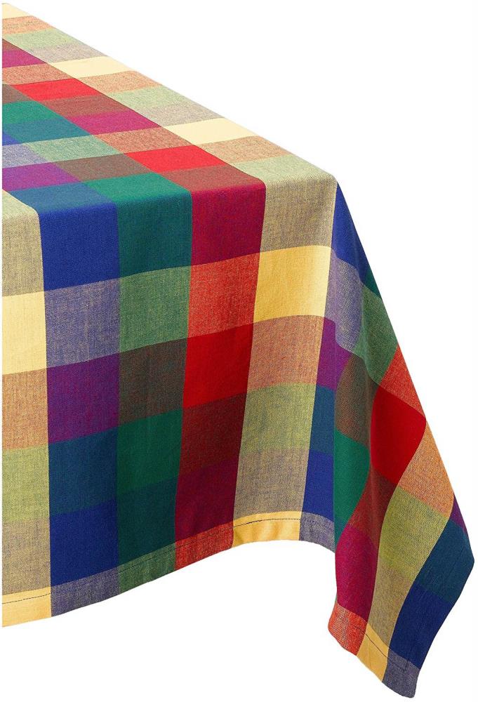 DII CAMZ63127 Summer Check Tablecloth