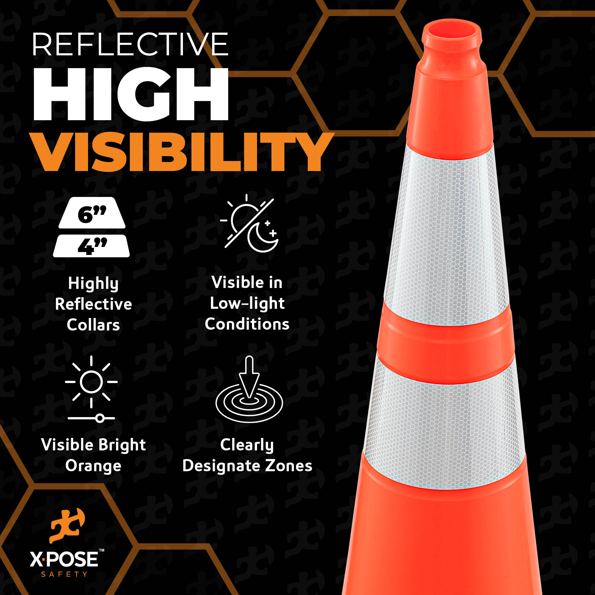 XPOSE SAFETY OTC36-64-12L-8-X Traffic-Safety-Equipment - View #5