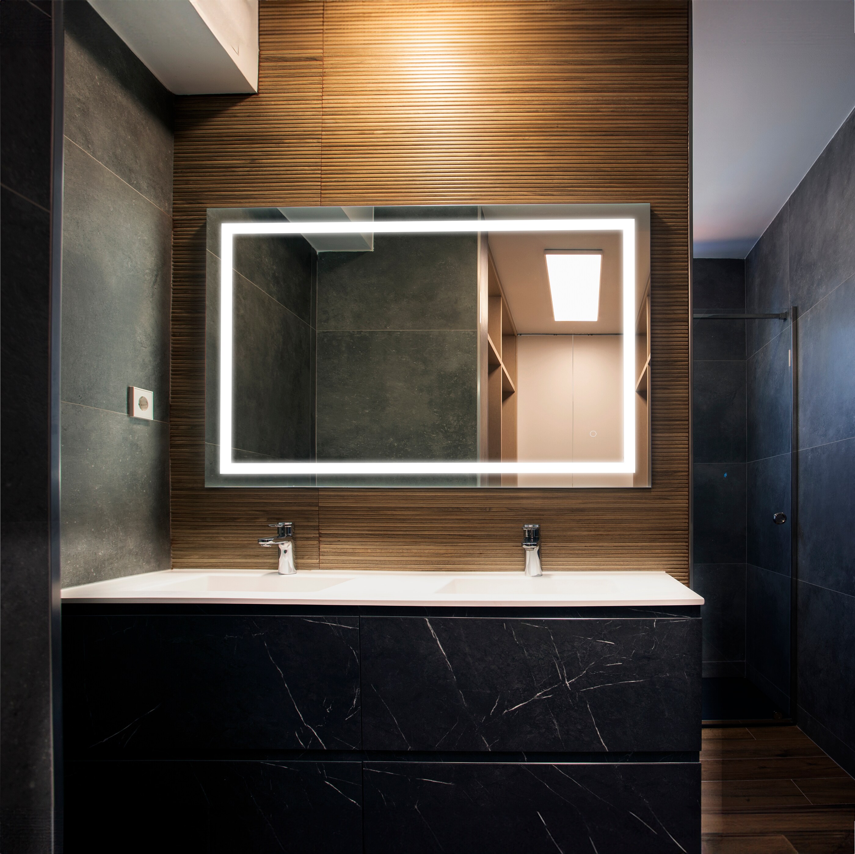 Dreamwerks LCNM012 Framed-Bath-Mirrors - View #2