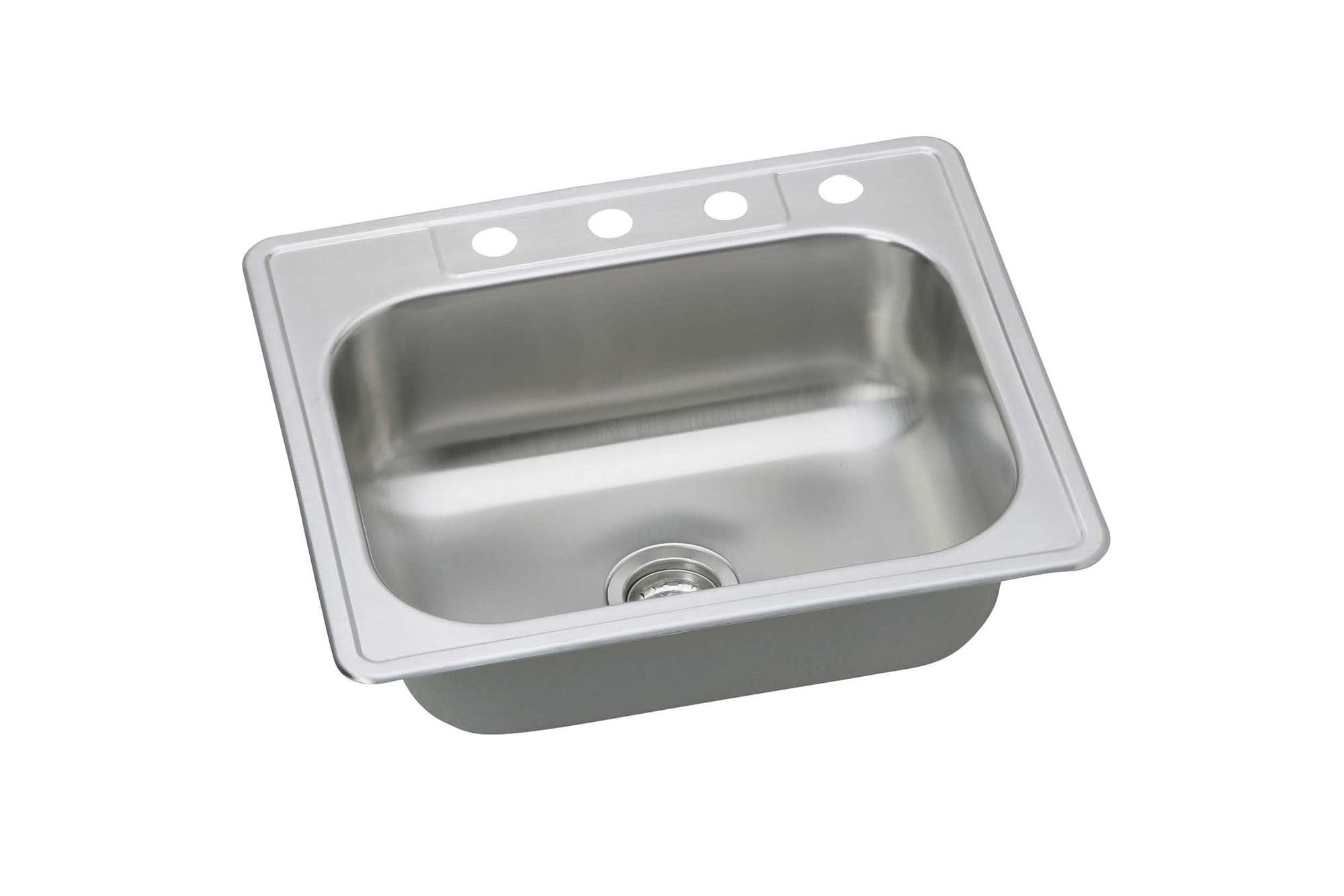 PROFLO PFSR252283A Drop-in 25-in x 22-in Stainless steel Single bowl 20 -Gauge Kitchen Sink