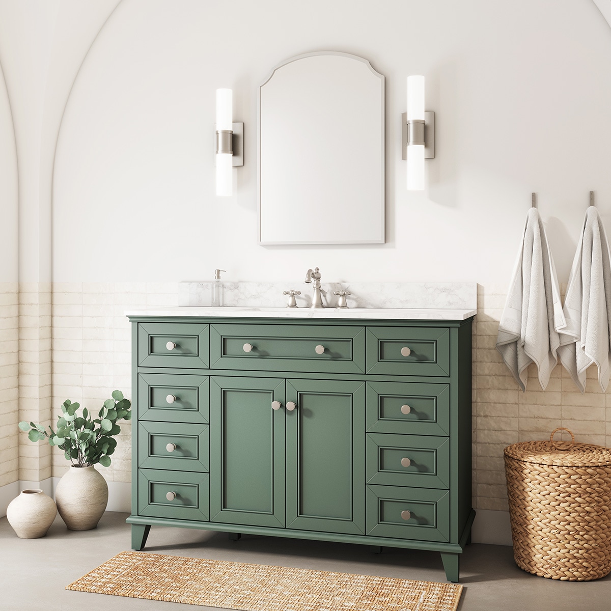 allen + roth LOWE60VPN Bath-Vanity-Combo - View #4