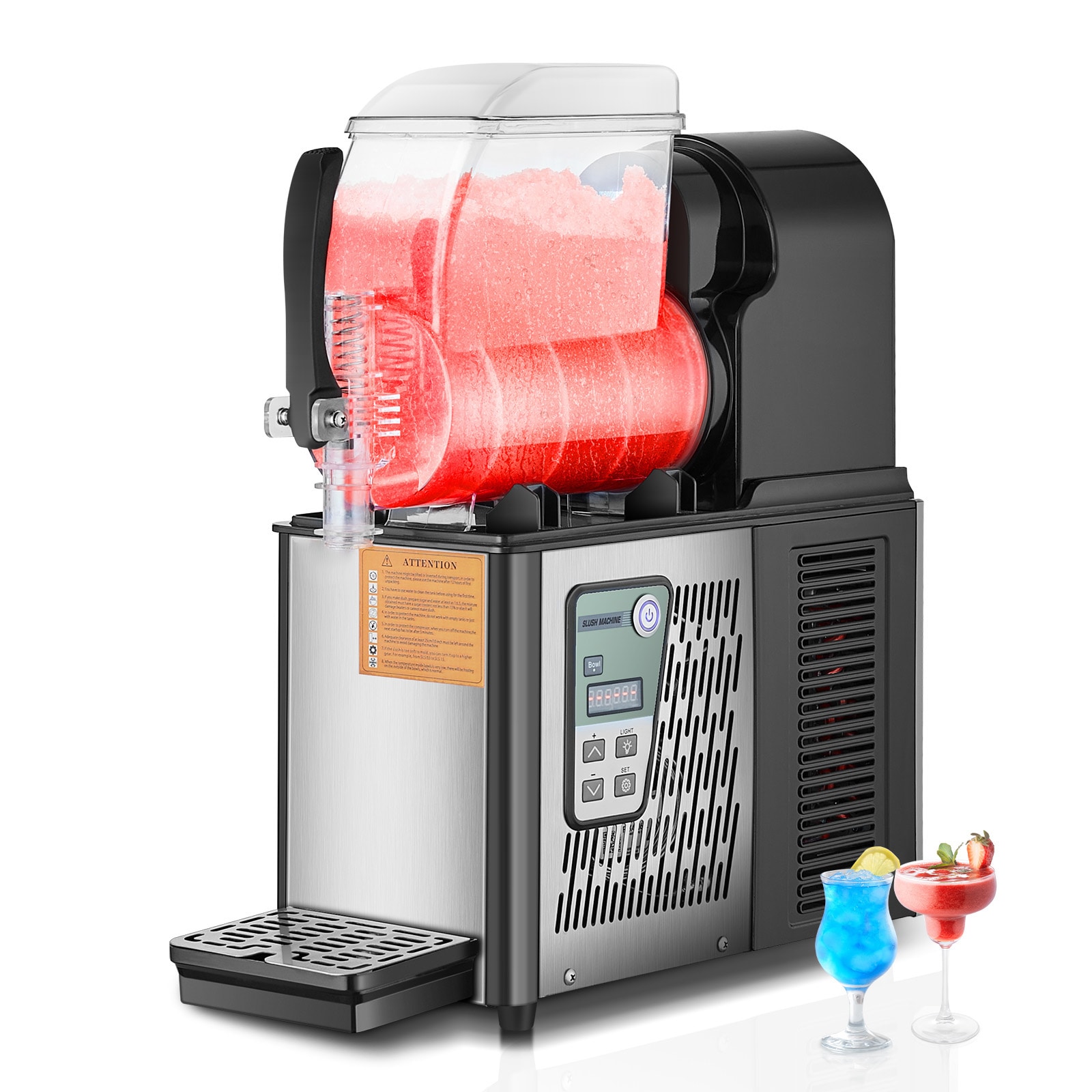 VEVOR SYXRJX14LDGD1123BV1 Slush drink machine ( Black )
