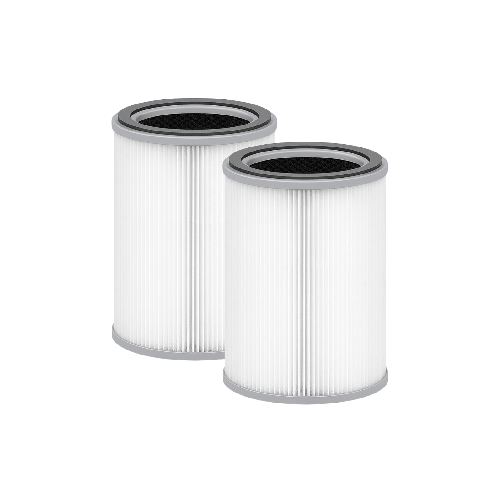 Nispira  3 in 1 True HEPA Carbon Replacement Filter Compatible with TOPPIN TPAP001 Comfy Air C2 Air Purifier 2 Pack