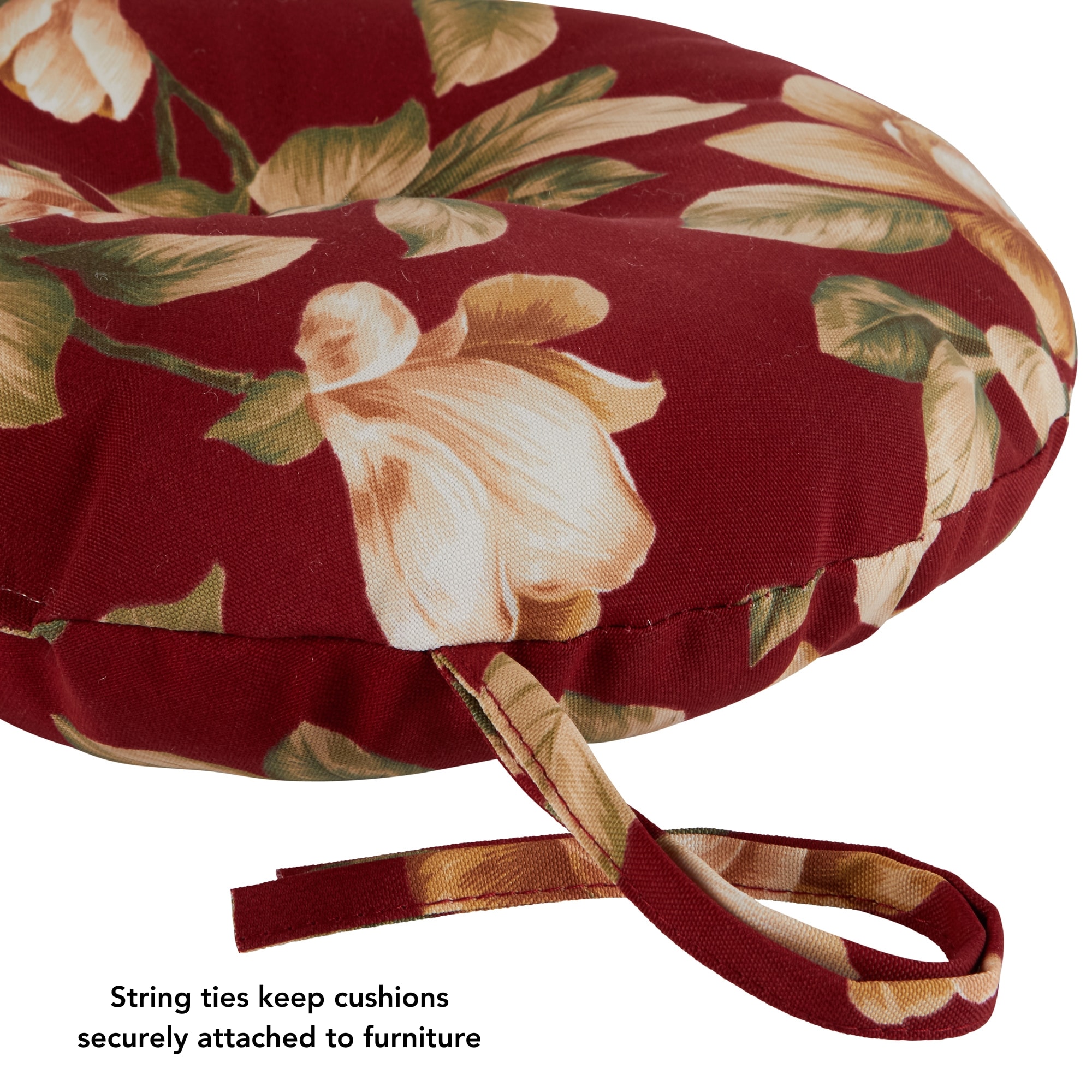 Greendale Home Fashions OC6816S4-ROMAFLORAL Patio-Furniture-Cushions - View #4