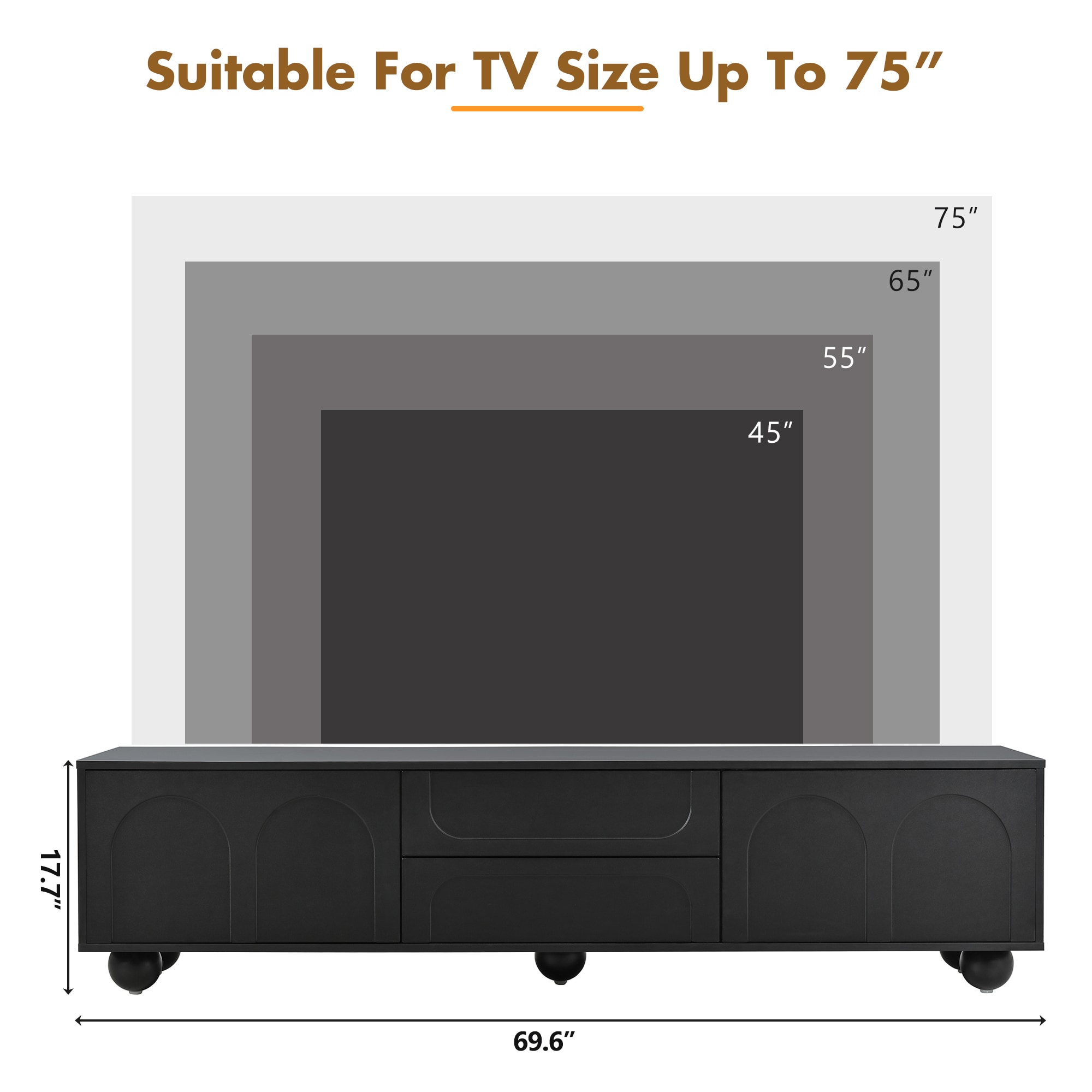 Tatayosi XH-P205779B Tv-Stands - View #7