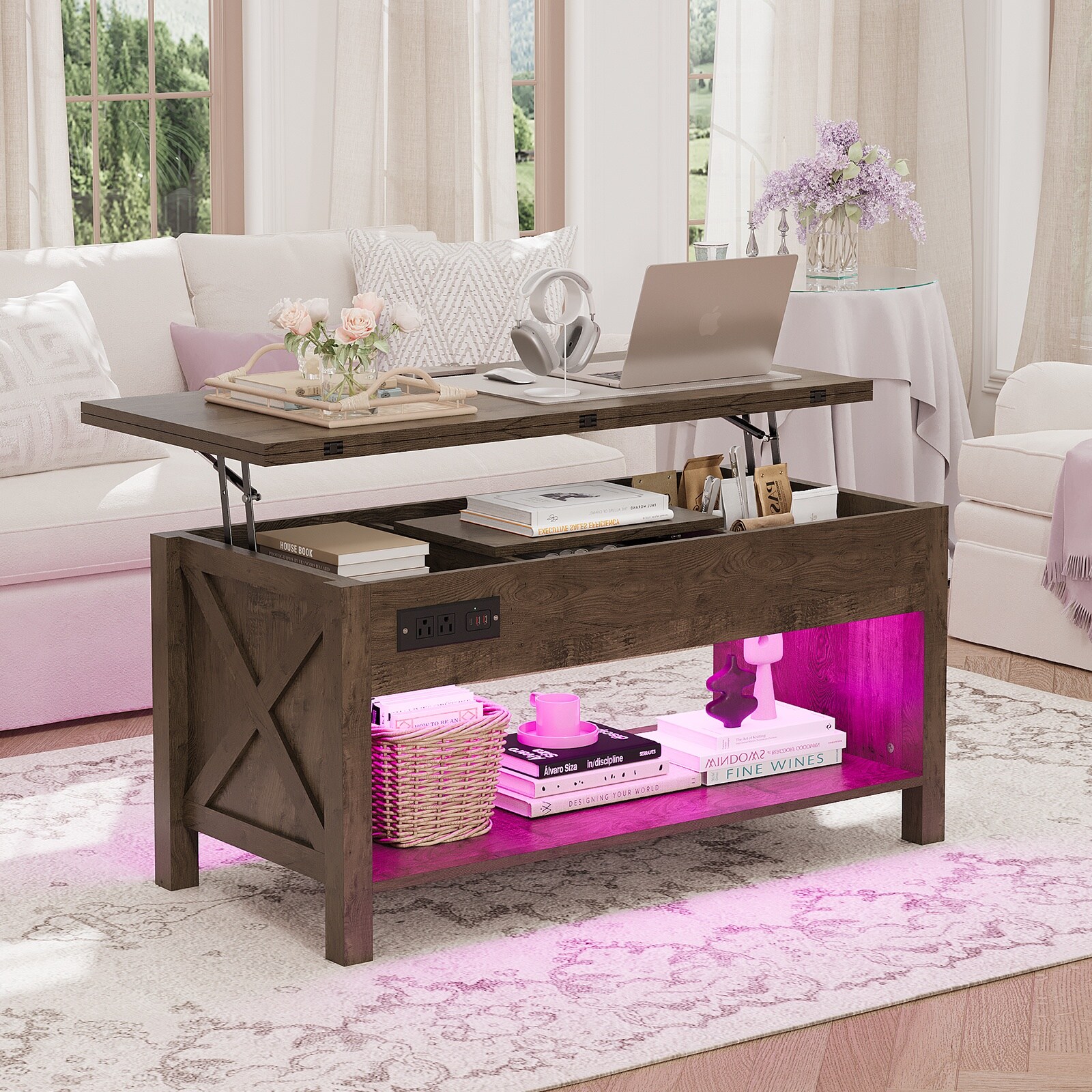 Pocassy GREATANTS-SNBS021OG Coffee-Tables - View #8