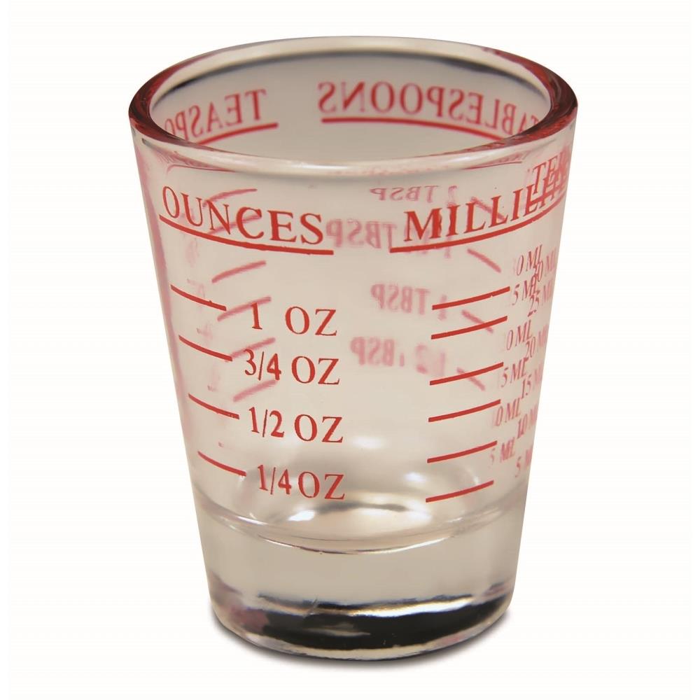 Shot Glass - 1 oz Dimensions & Drawings