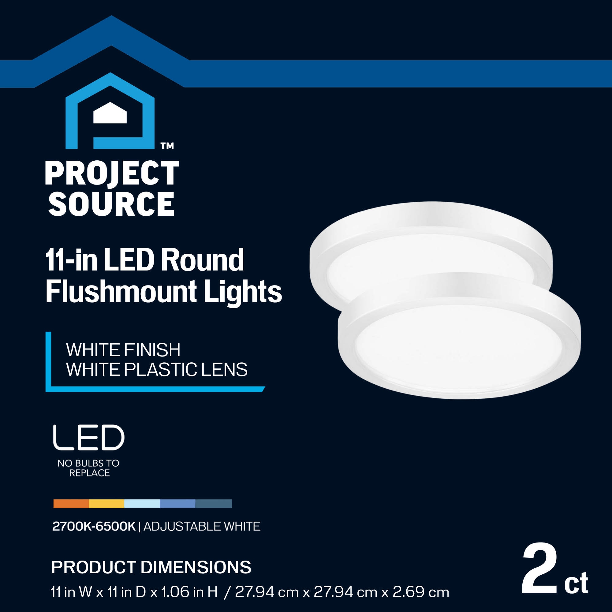 Project Source 43540 flushmounts - View #3