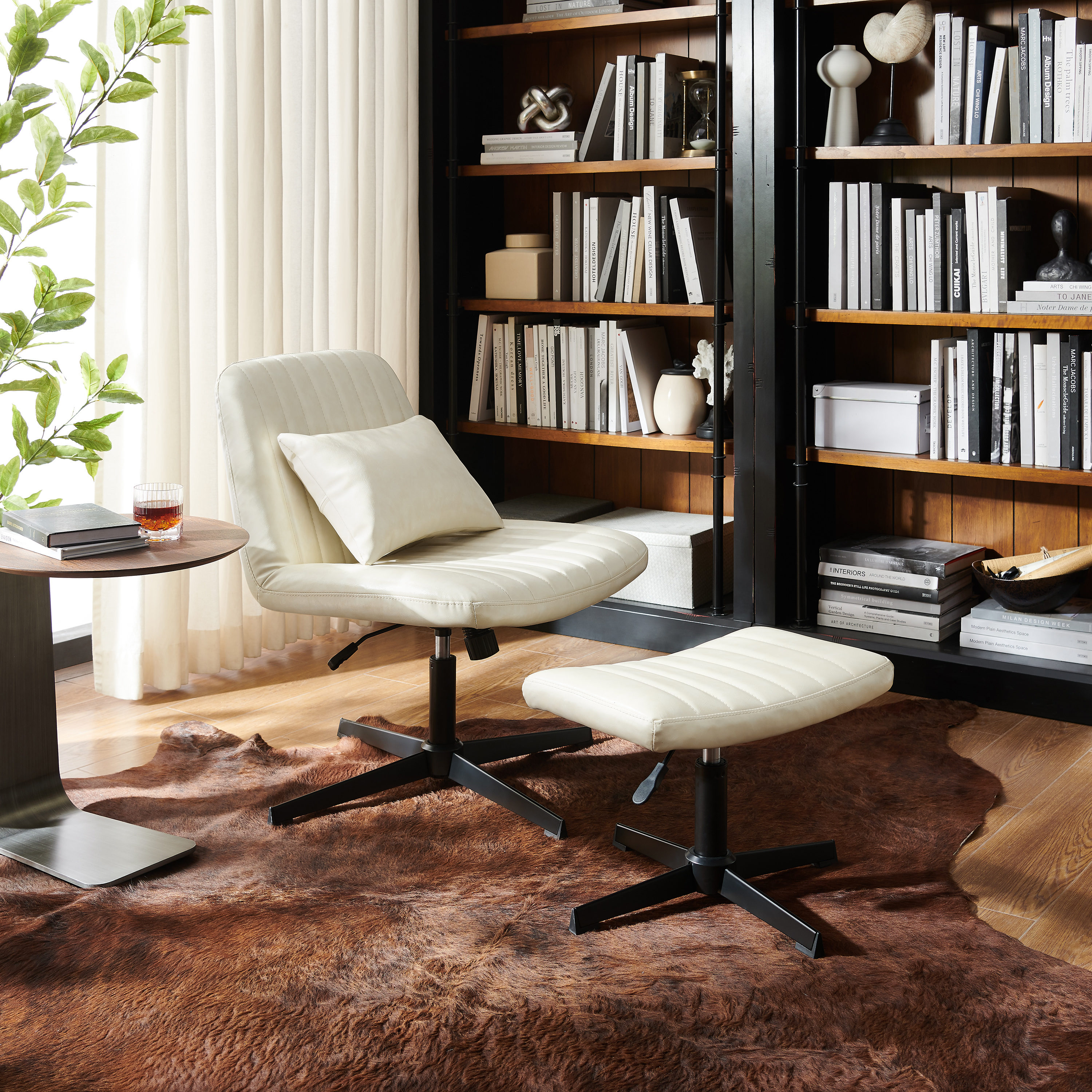 Art Leon LC001-1-OW-PU chairs - View #6