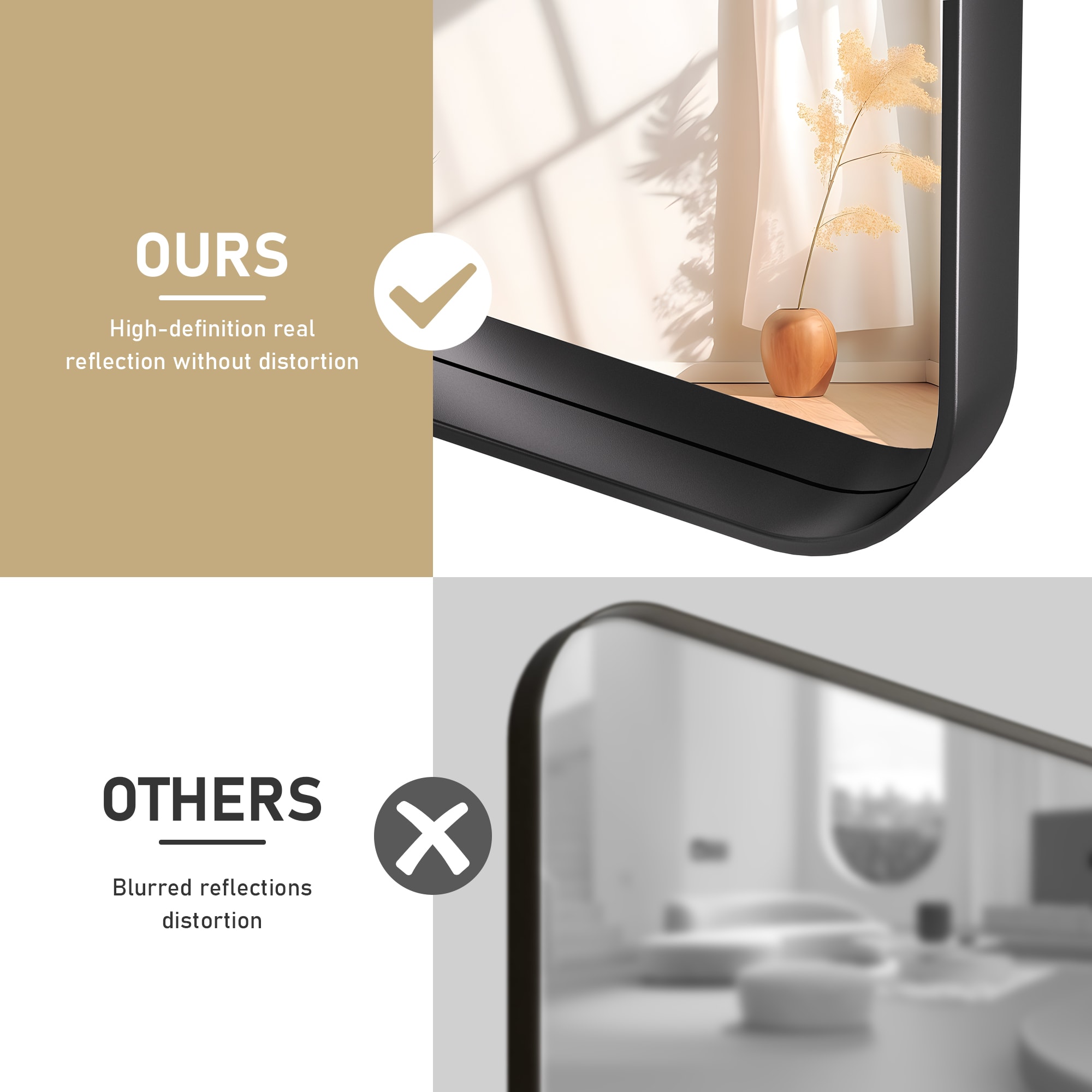 Clavie LS-20281-RBL Decor-Mirrors - View #3
