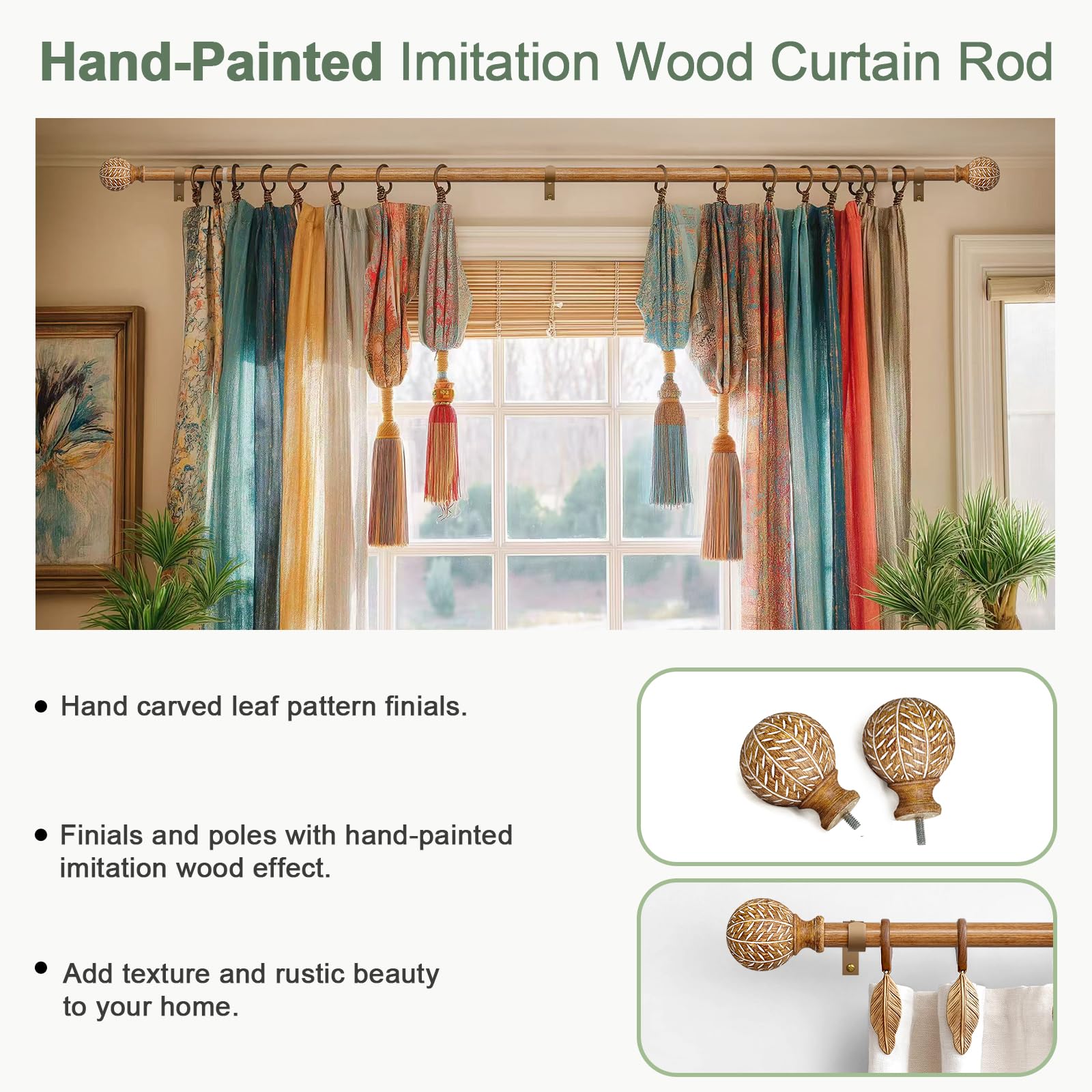 KIWDZFU LKI0818A230 Curtain-Rods - View #6