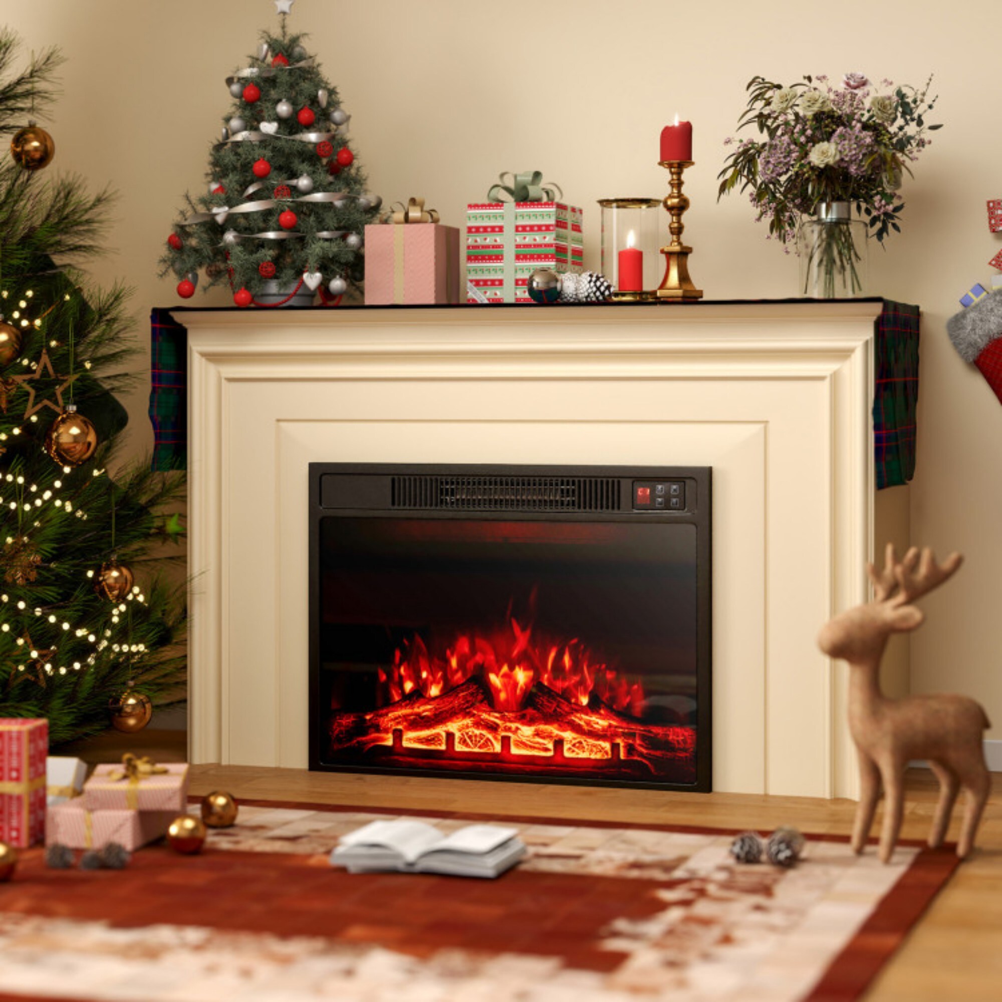 LUCKY ONE LO-FP10800US Electric-Fireplaces - View #3