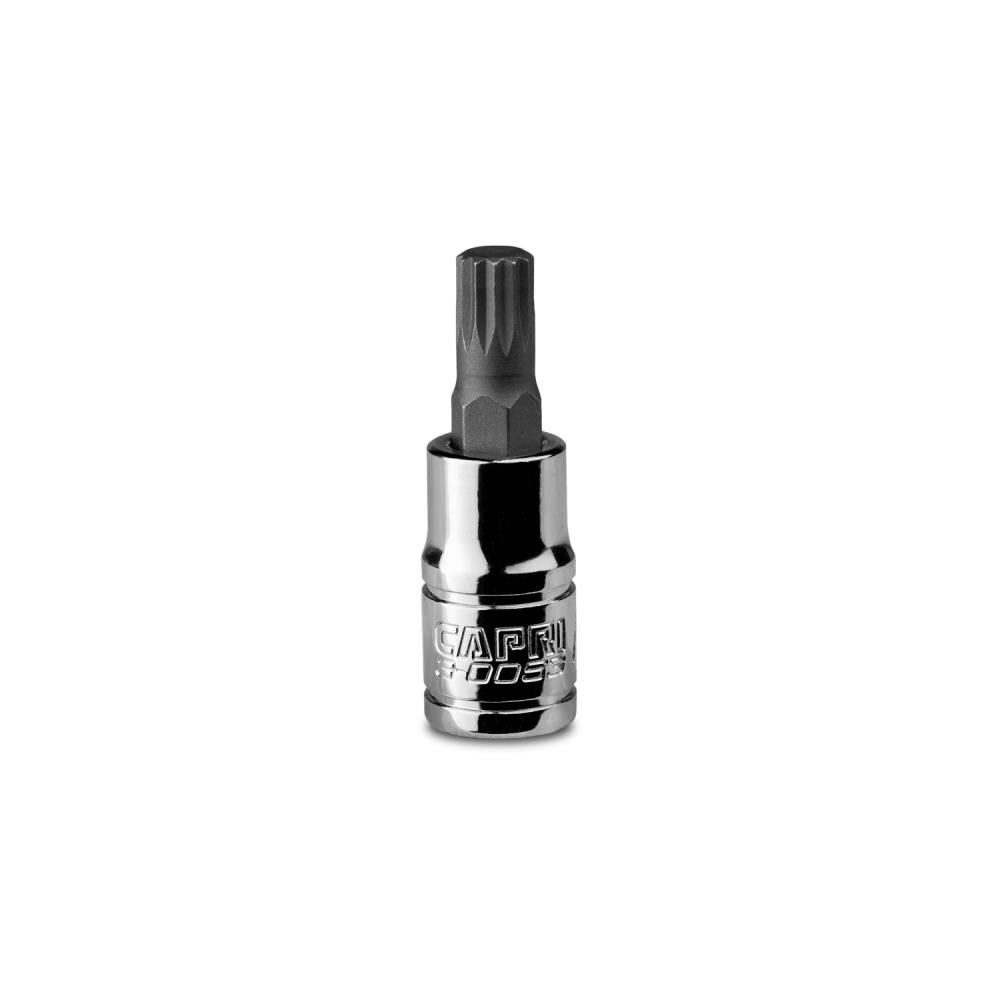 Capri Tools CP30053 1/4-in Drive 6-mm Triple Square Bit Driver Socket