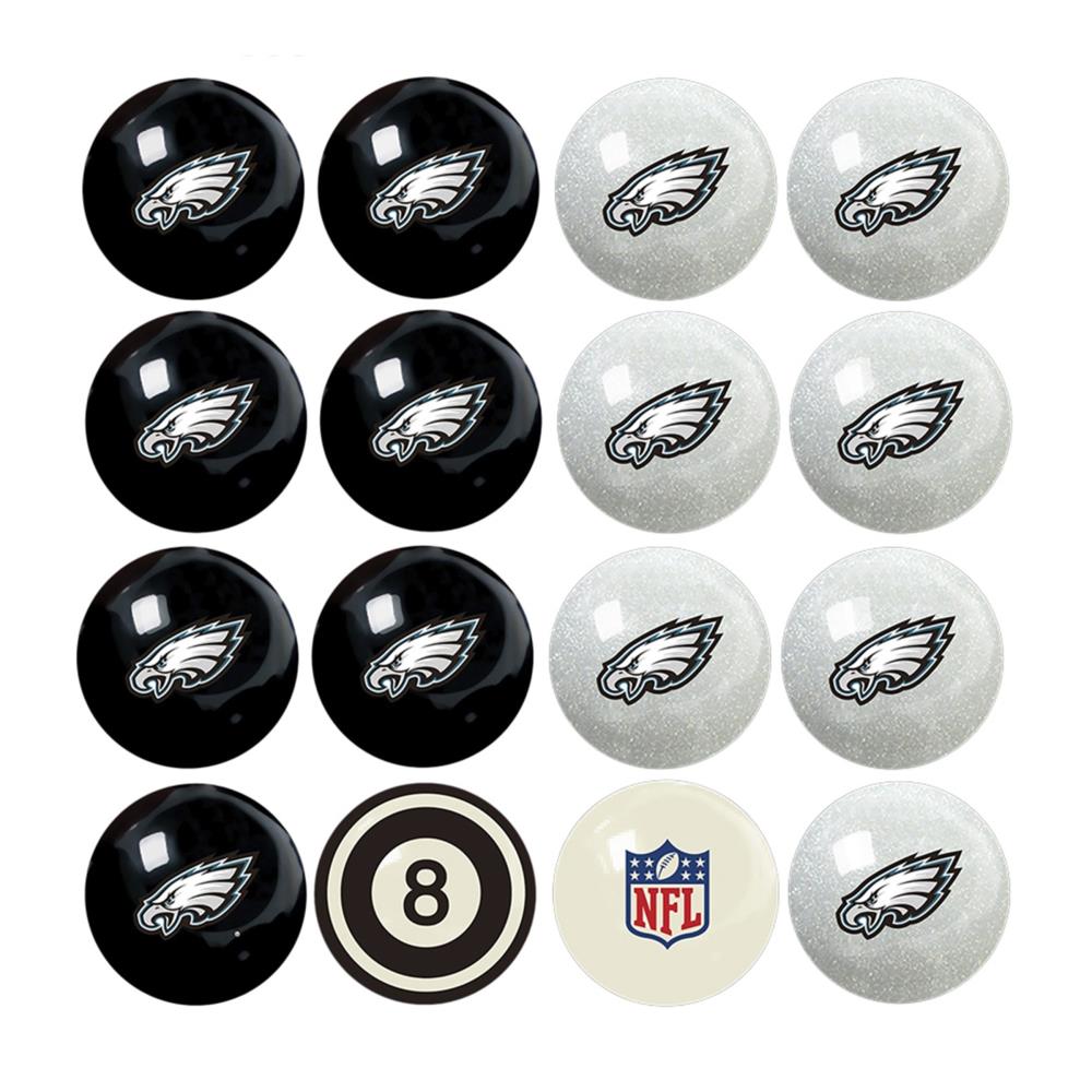 Philadelphia Eagles Pool Balls