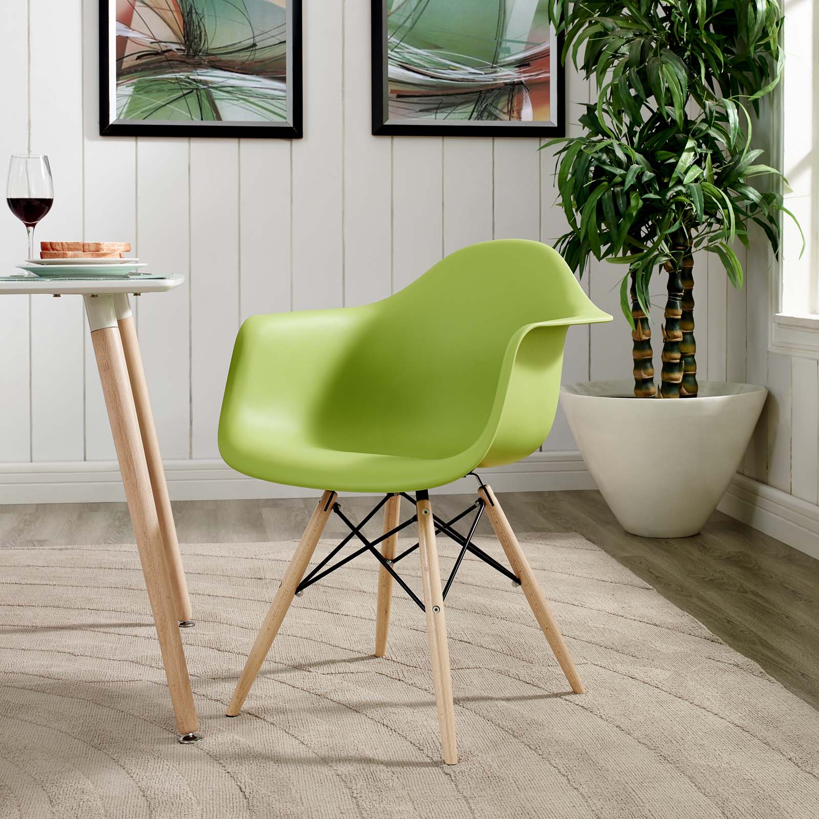 Modway EEI-182-GRN Dining-Chairs - View #6