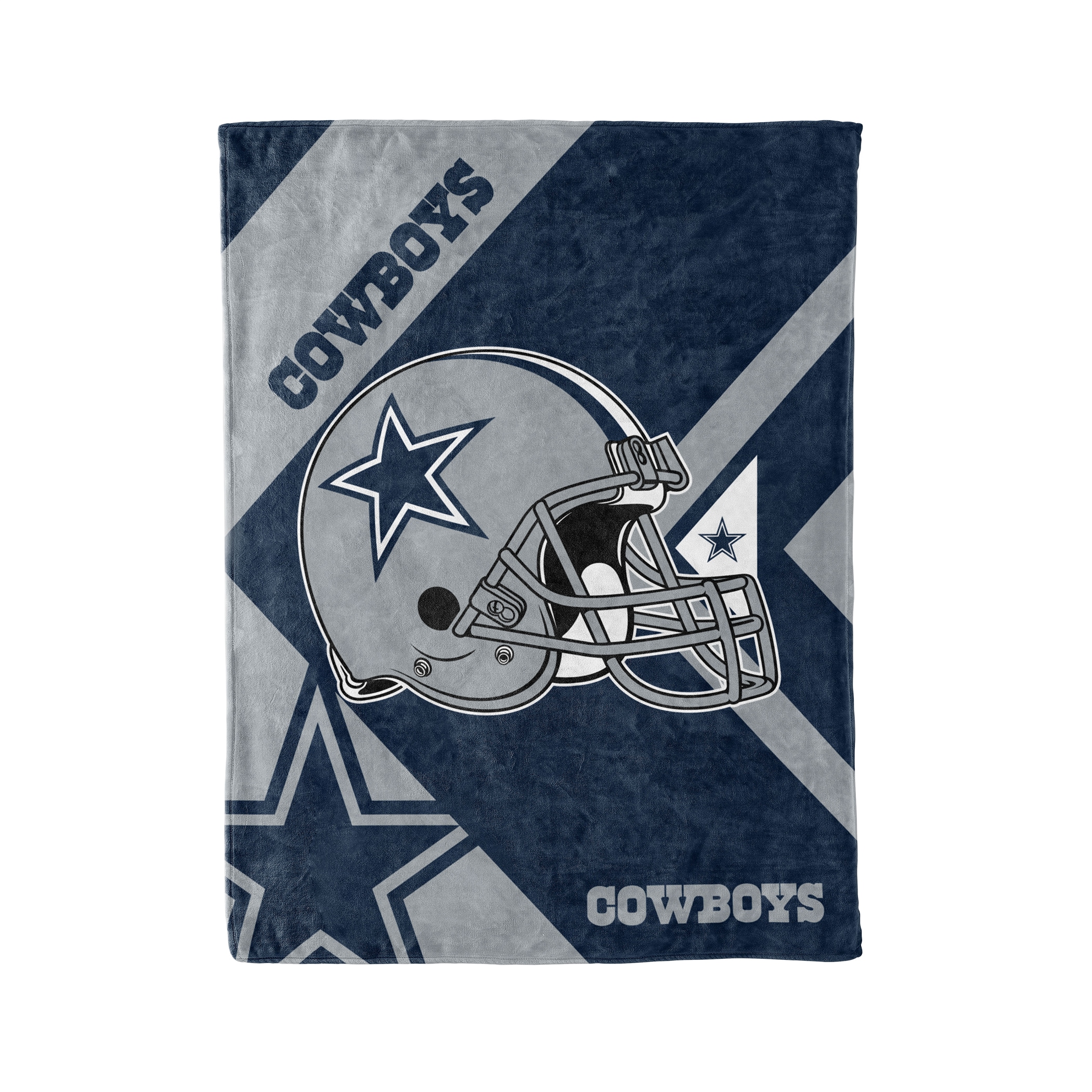 Cathay Sports Dallas Cowboys Blue/Silver 60-in x 80-in Throw in the Blankets  & Throws department at