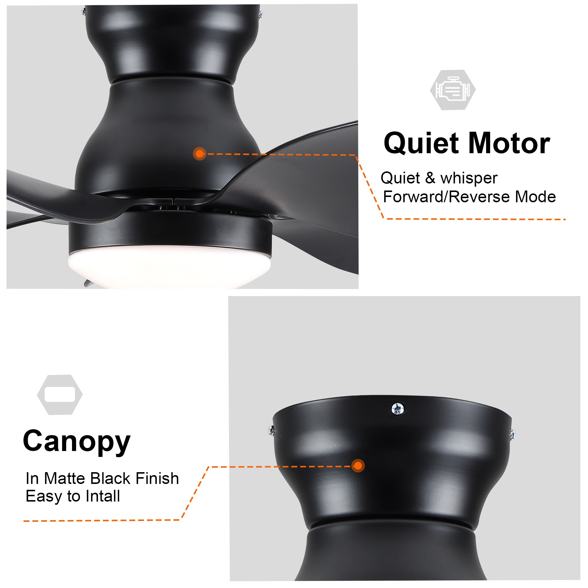 LUXEYARD DS-J-W1367103342 Ceiling-Fans - View #10