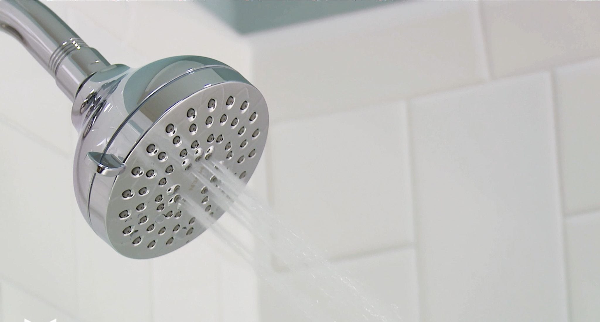 Chrome Wall Mounted Single-Handle Tub and Shower Faucet