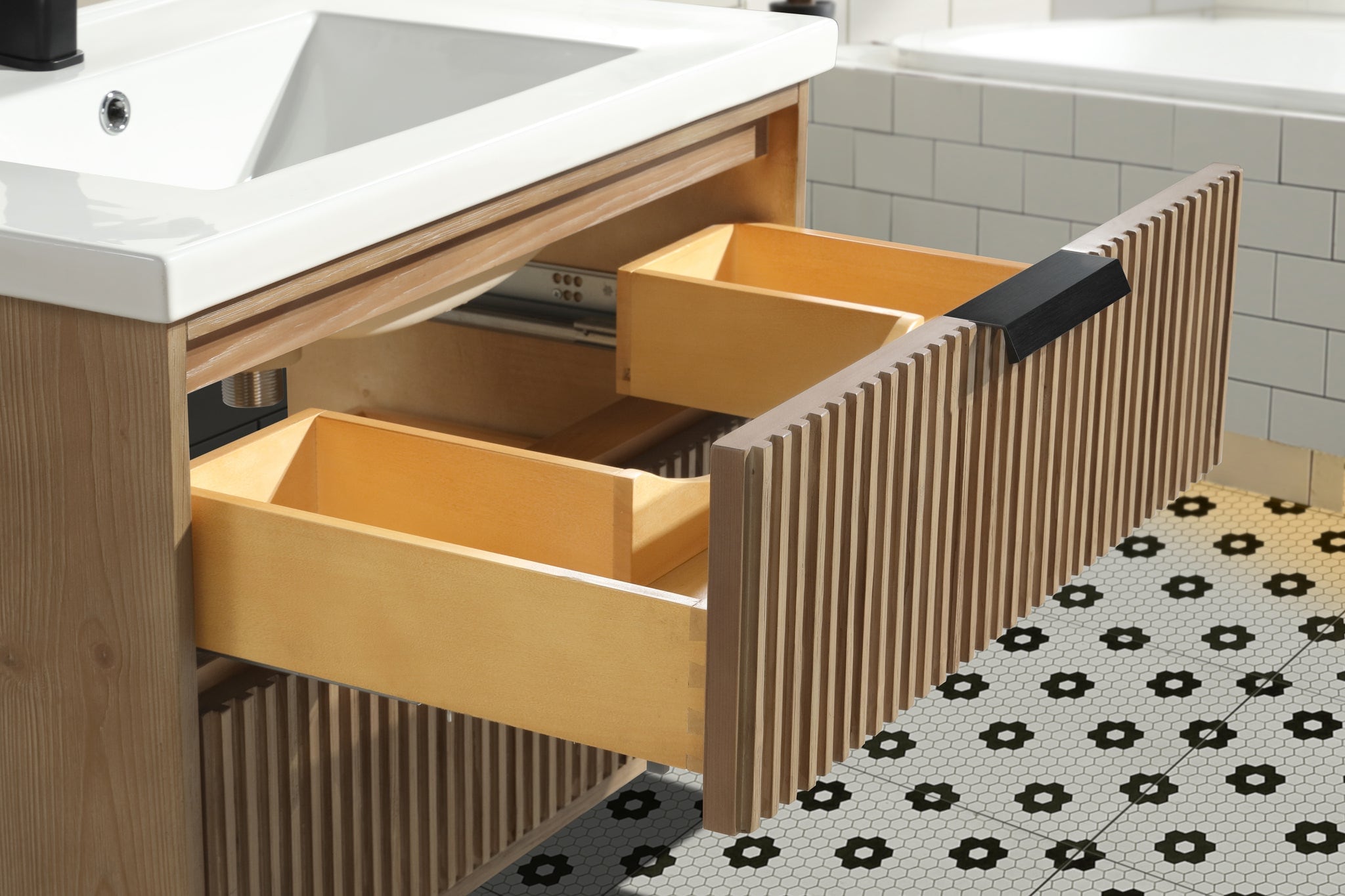 Ari Kitchen & Bath AKB-DIEGO-30-WTHFR Bath-Vanity-Combo - View #4
