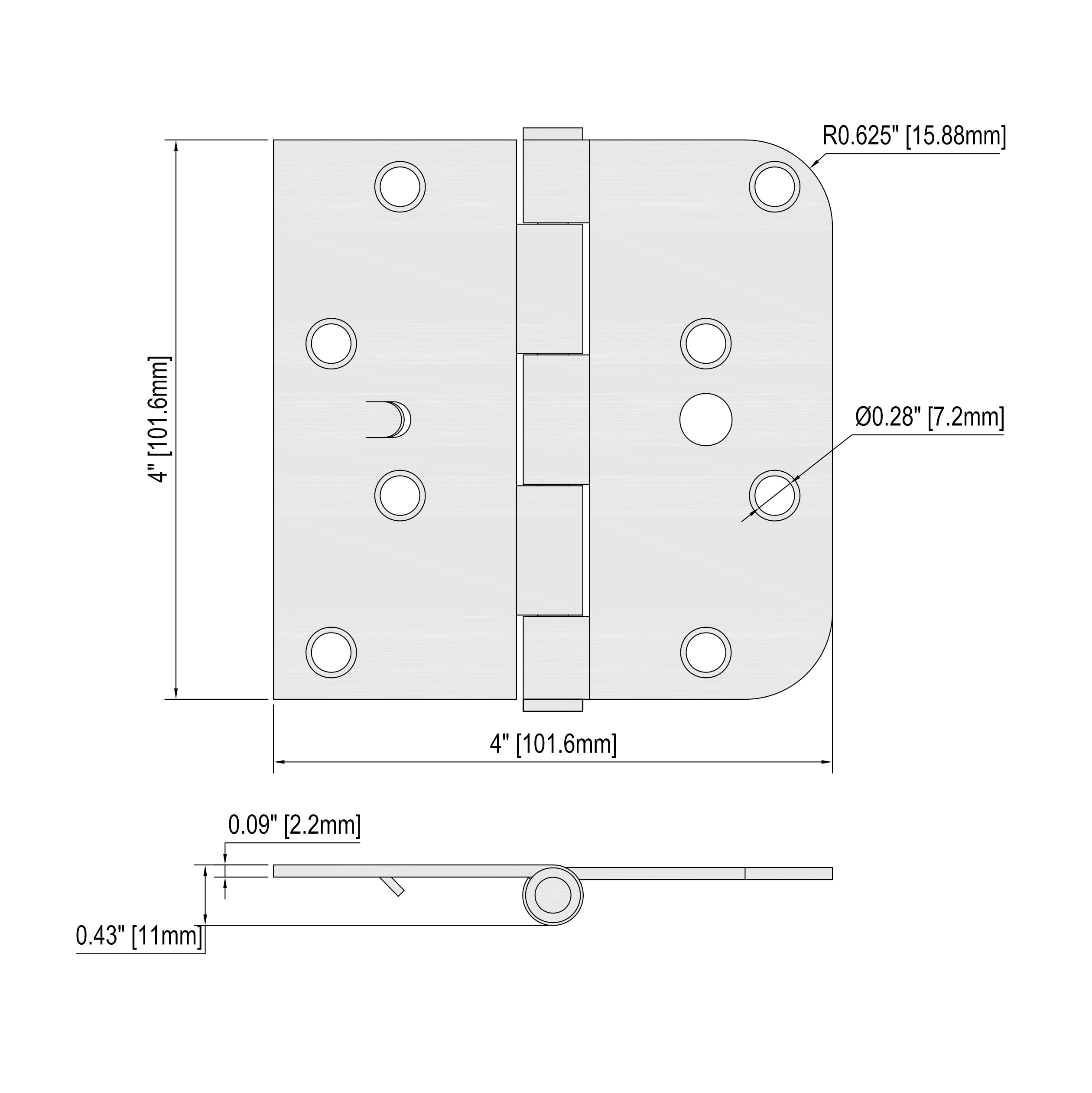 RELIABILT 16-8907 Entry-Door-Hinges - View #7