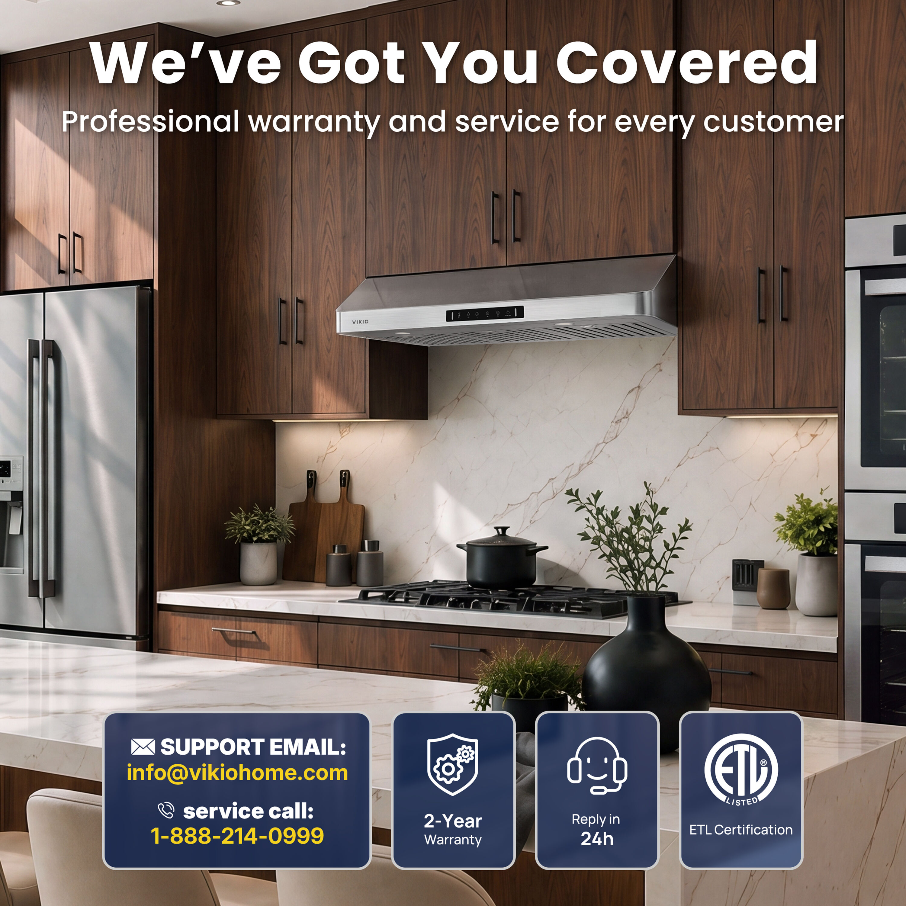 VIKIO VIKC0136S Undercabinet-Range-Hoods - View #12