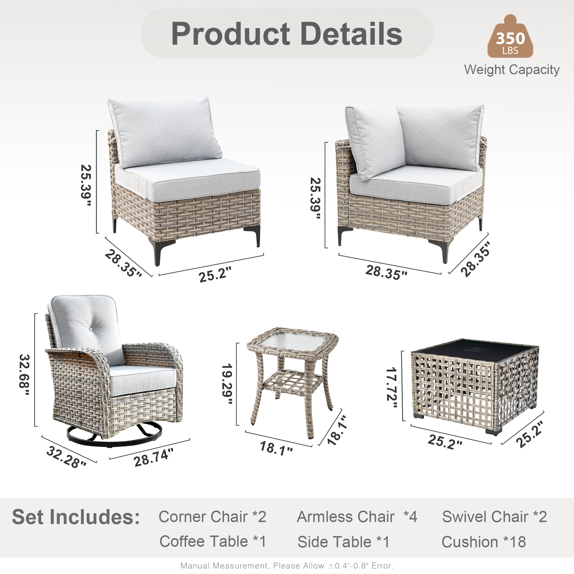 Caodoc L5-VYZSKT410-1 Patio-Sofas-Daybeds - View #8