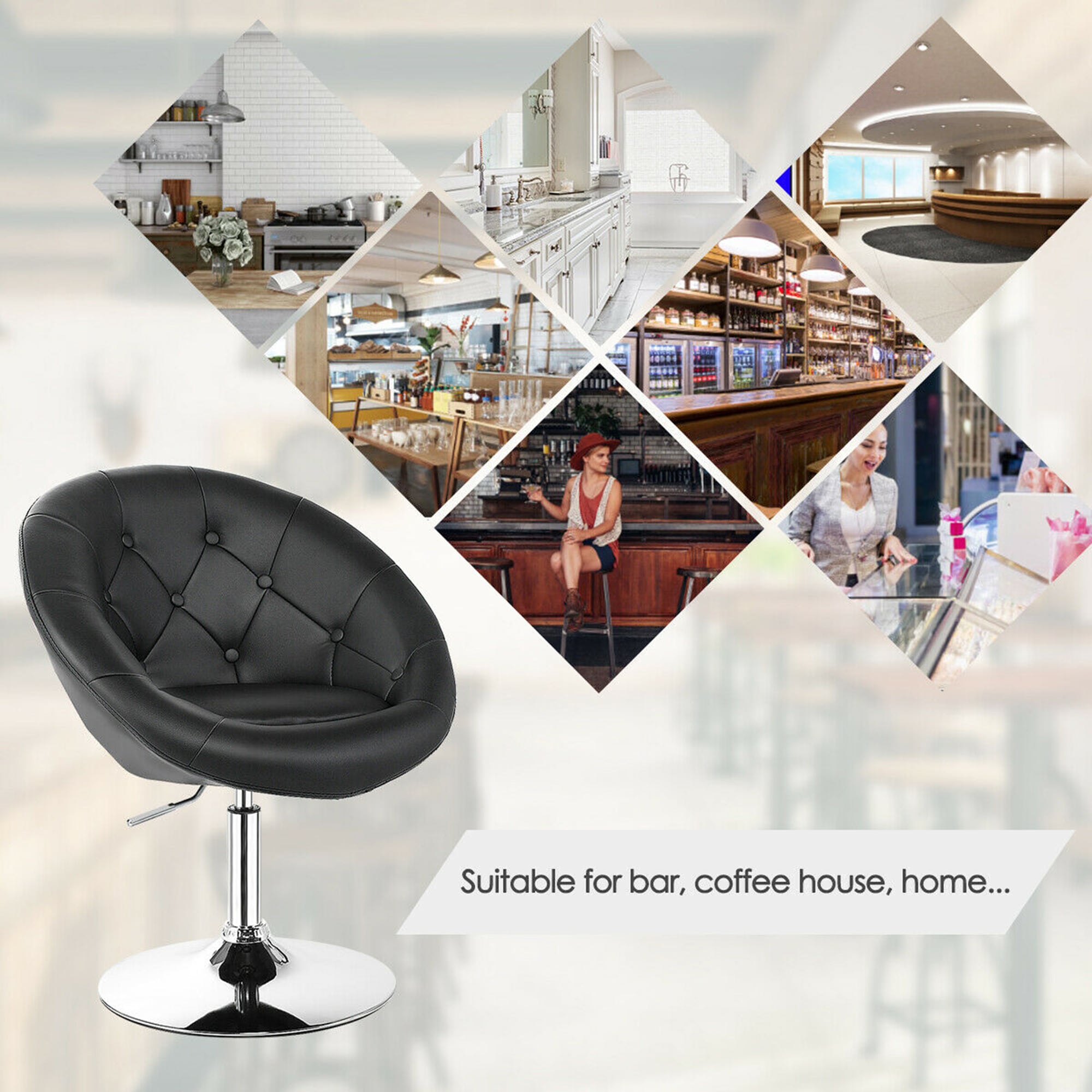 Costway SXL00134 stools - View #5