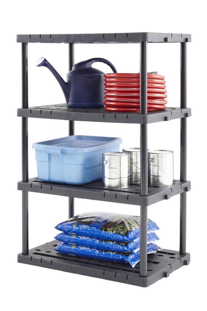 Freestanding Shelving Units, Plastic Free Standing Shelves