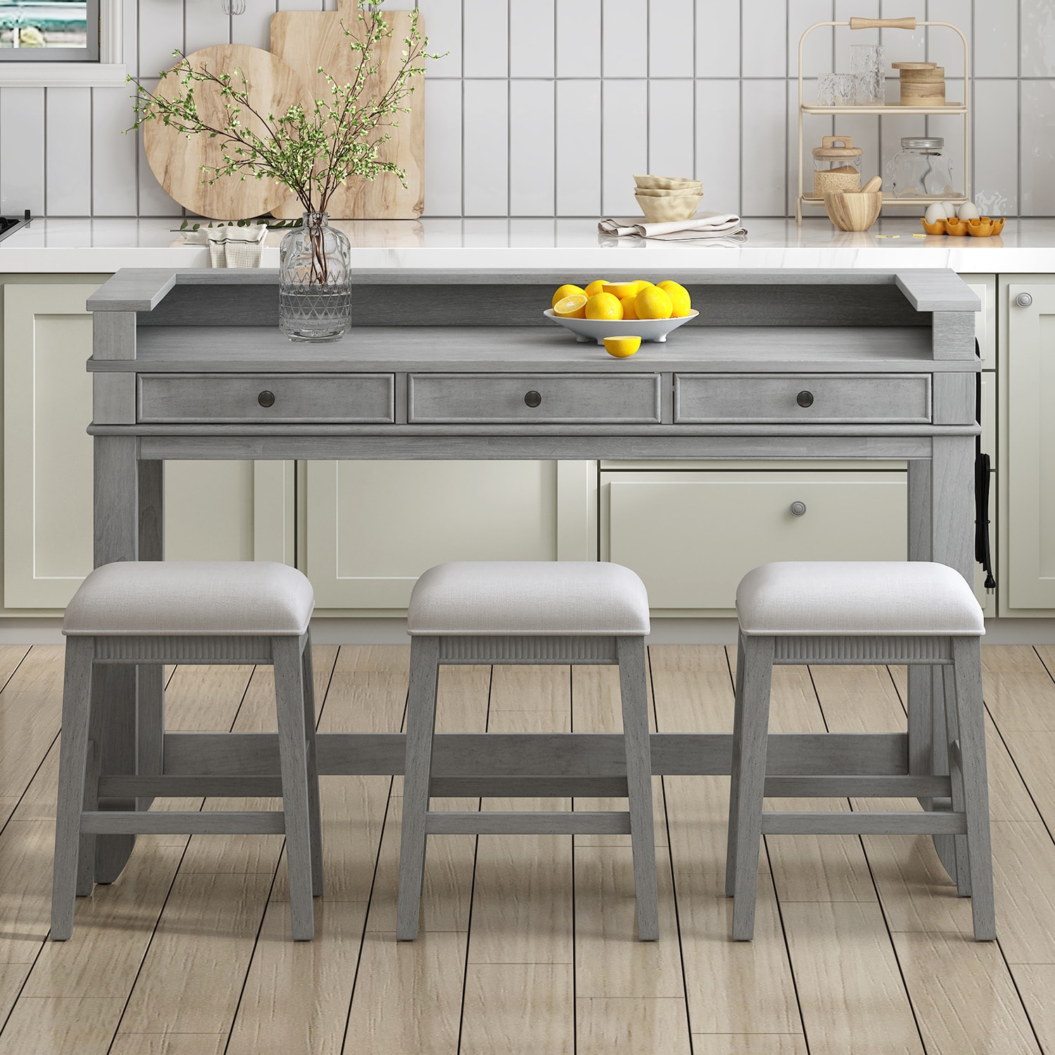 SINOFURN SYA010284GY Dining-Sets - View #6