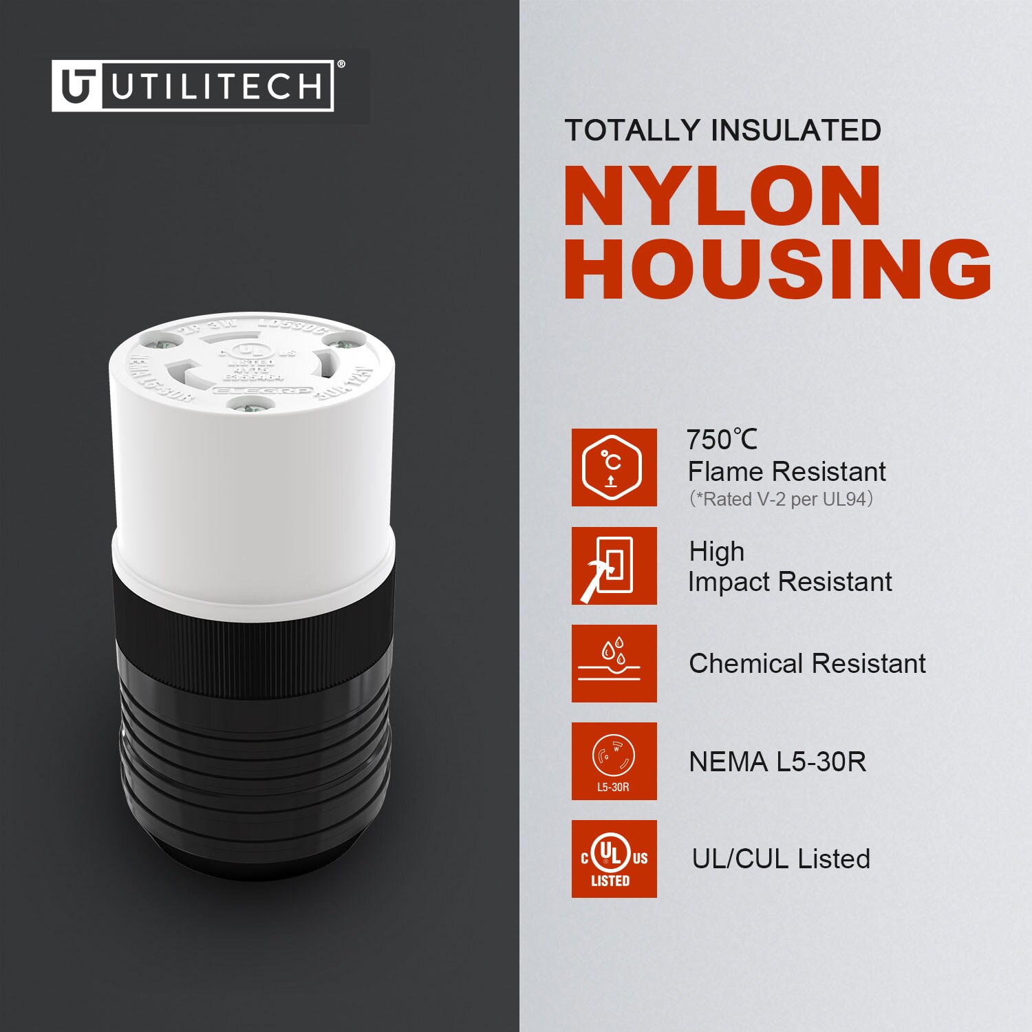Utilitech L0530C Electrical-Plugs-Connectors - View #2