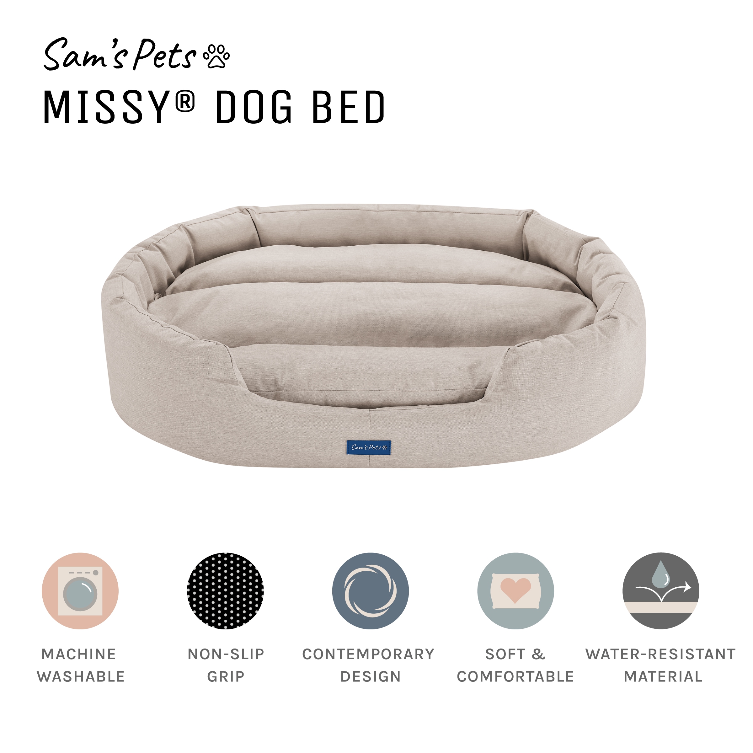 Sam's Pets SP-DB1237PK Pet-Beds - View #8