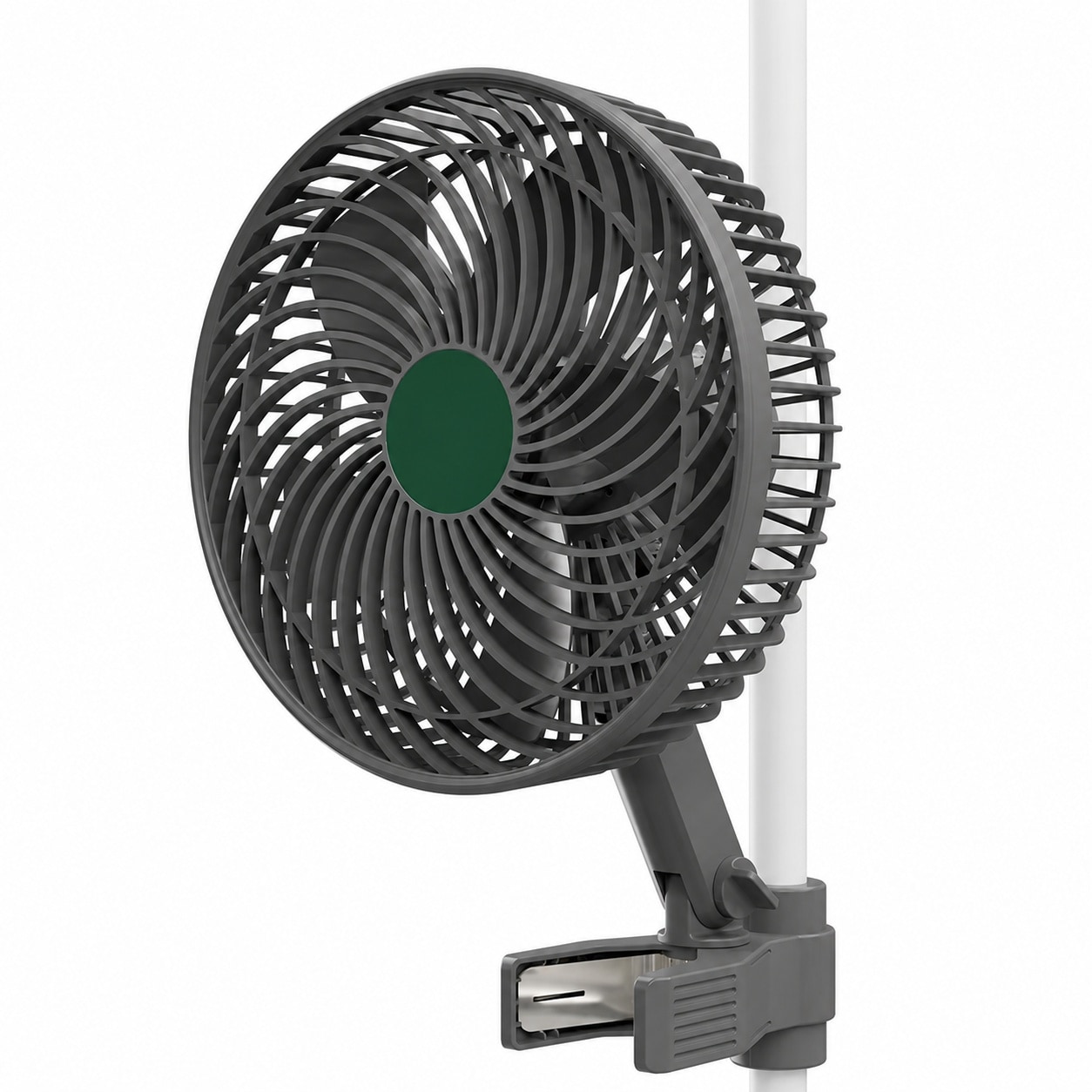 LAIFUCAM  M6 Grow Tent Fan 10 Speed Oscillating Clip Fan Low Noise Five Blade for Hydroponic Plants Smart WiFi APP Control Adjustable Angles