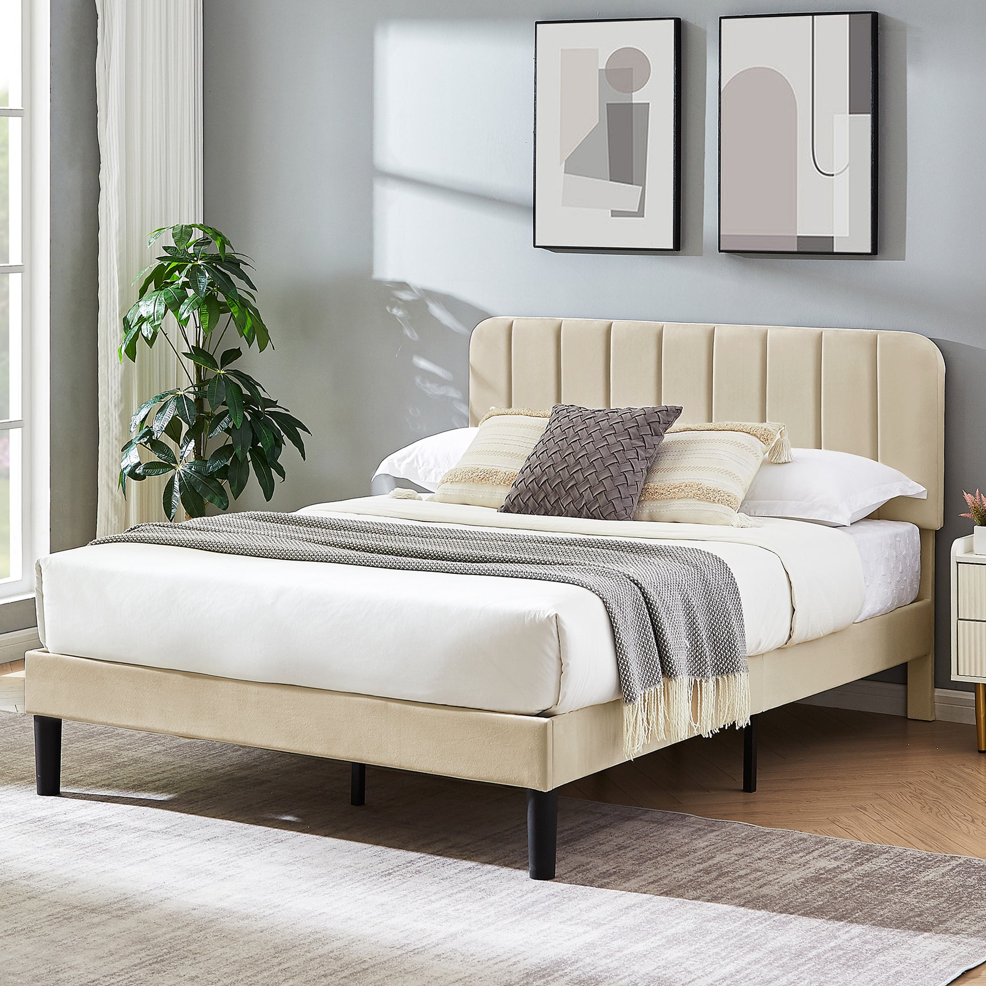 Vecelo LOE-CY-QB01-BGE beds - View #2