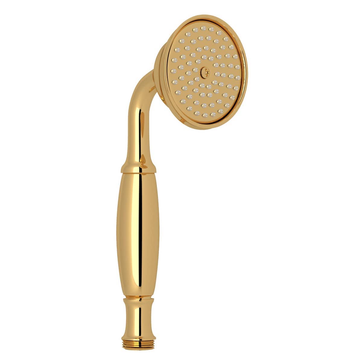 Rohl 1101/8EIB Spa Shower 3 inch Single Function 1.8 GPM Round Handshower Only in Italian Brass