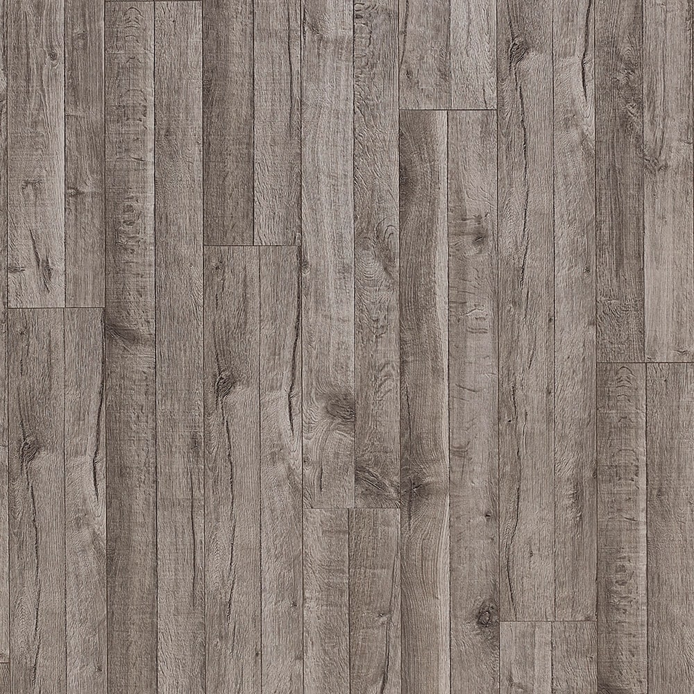 (Sample) Portfolio + WetProtect SAMPLE Westover Oak Waterproof Wood Plank Laminate Flooring in Gray | - Pergo LWCPP390