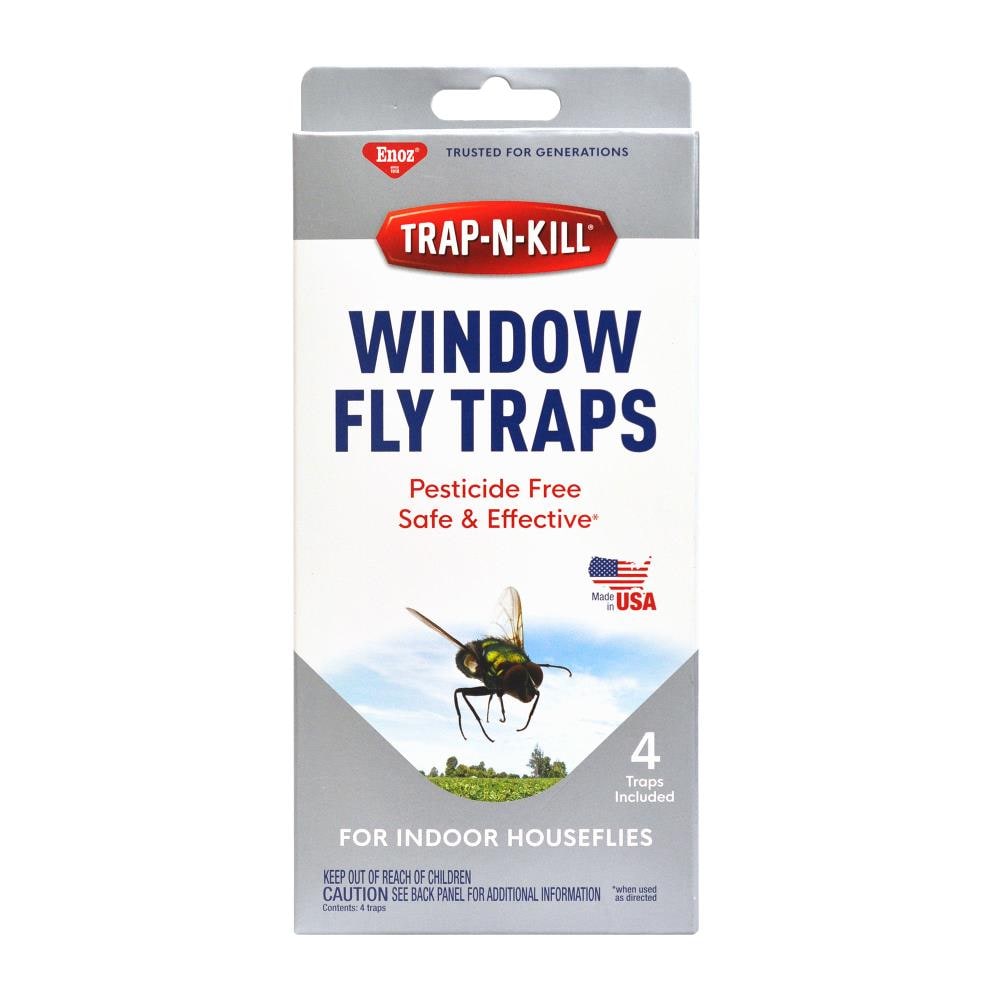Indoor Sticky Window Fly Mosquito Moth Gnat Trap (10-Pack)