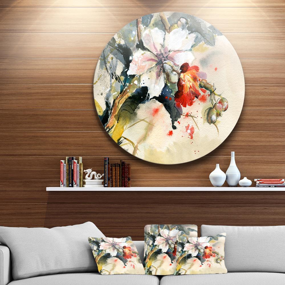 Designart MT6144-C38 36-Inches H x 36-Inches W Landscape Metal Print