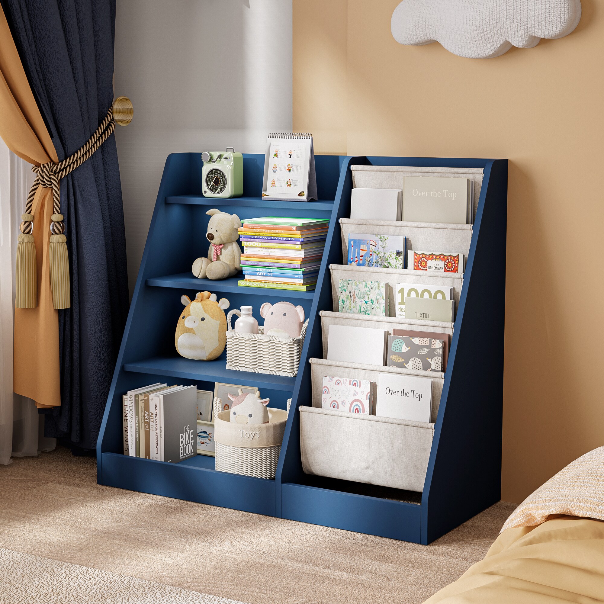 LOVMOR SF-L-KBS-B Kids-Bookcases - View #3