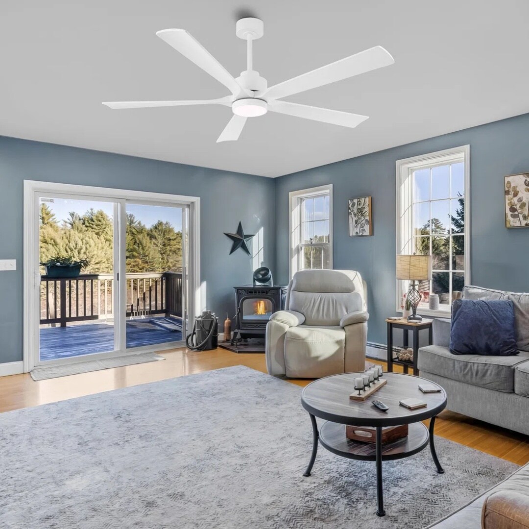 MLIAN WBCF-BS256-WH Ceiling-Fans - View #3