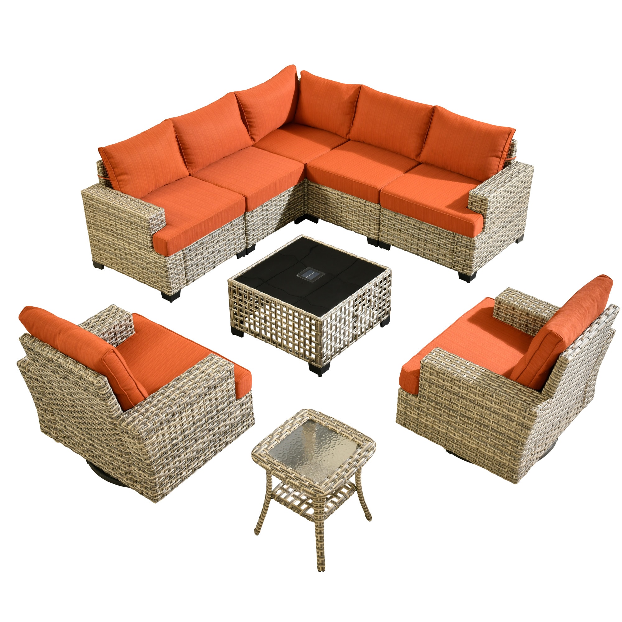 ALTRIGUS 6L-YZTBS8092-AL Patio-Conversation-Sets - View #2