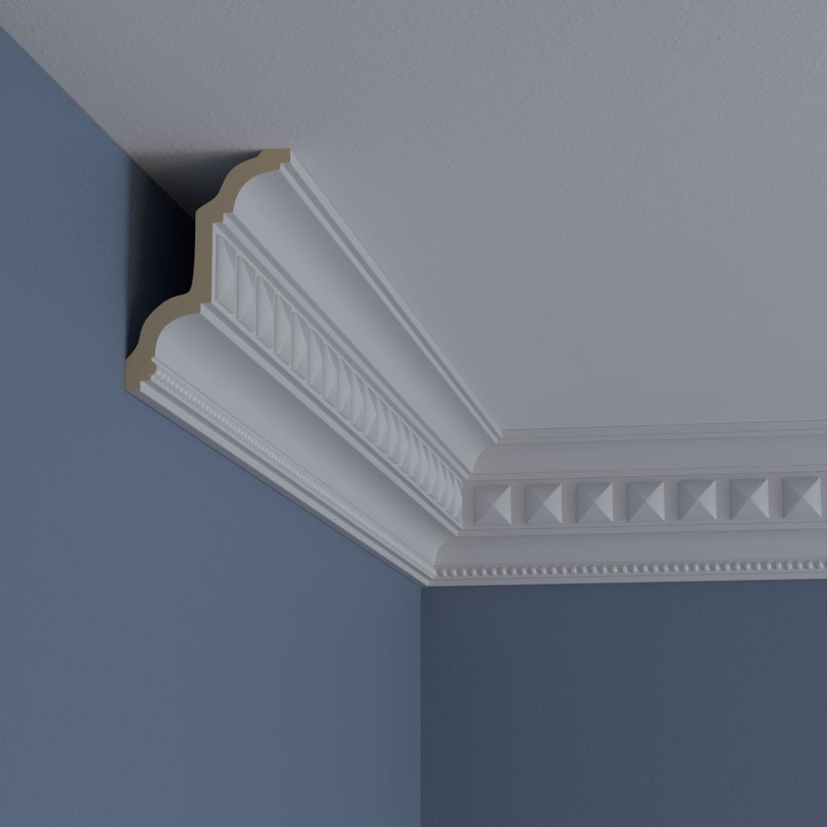 Ekena Millwork MLD04X03X05SW-CASE-8 Crown-Moulding - View #9