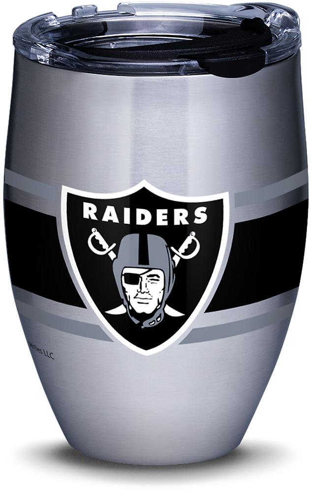 Las Vegas Oakland Raiders Football Crystal Freezer Bier Kühlglas 0,4 ltr 