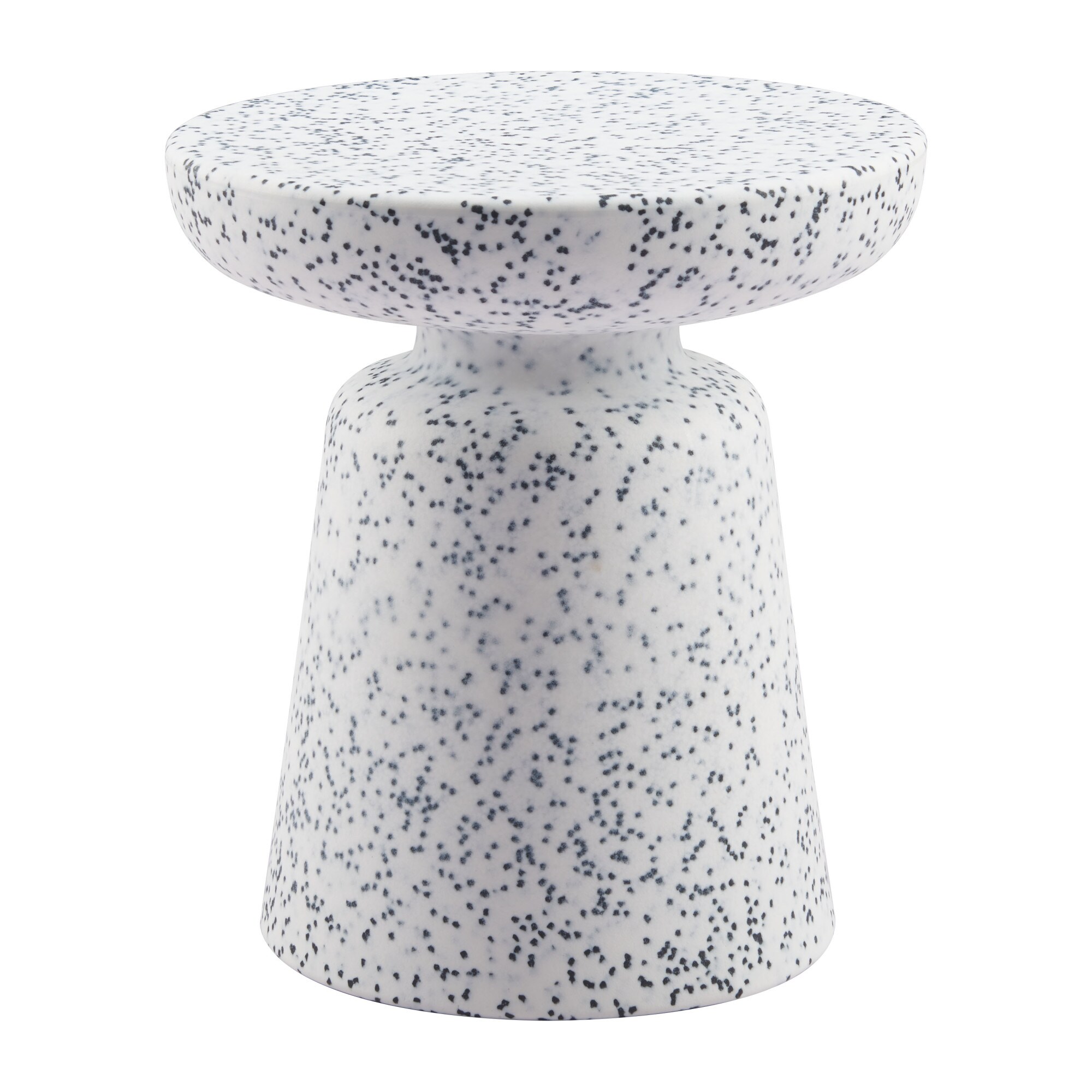 ZUO 704060 Tensen Outdoor Round Outdoor End Table 15.6-in W x 15.6-in L