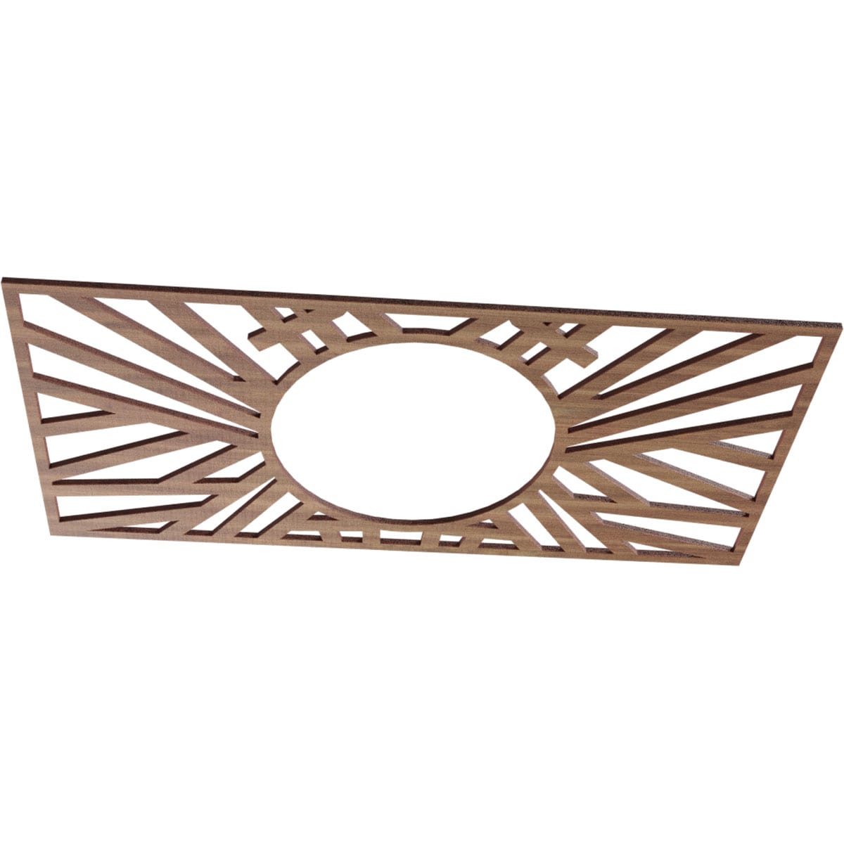 Ekena Millwork CMWP32X16X0375HOWA Ceiling-Medallions - View #2