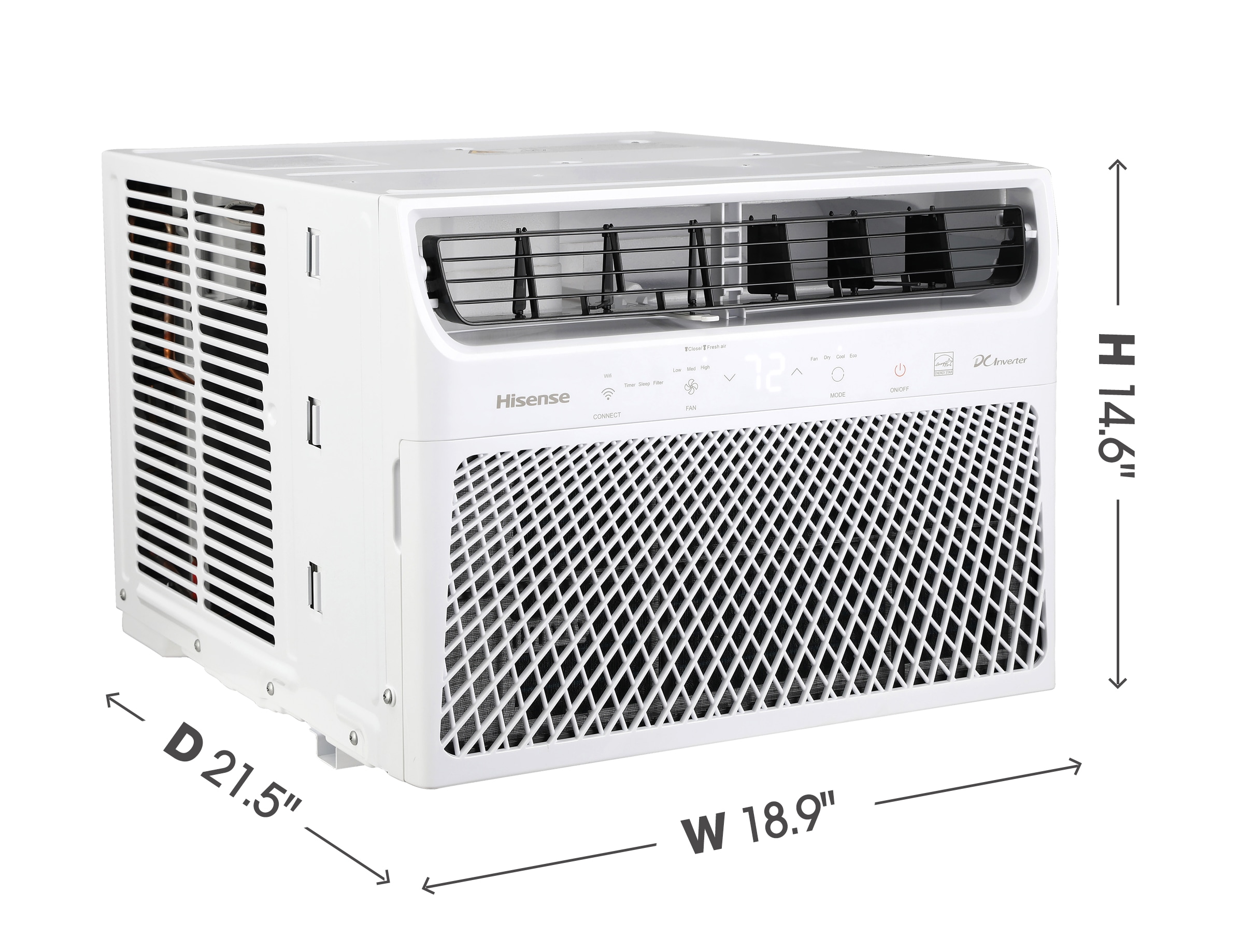 Hisense AW1222TW1W Window-Air-Conditioners - View #9