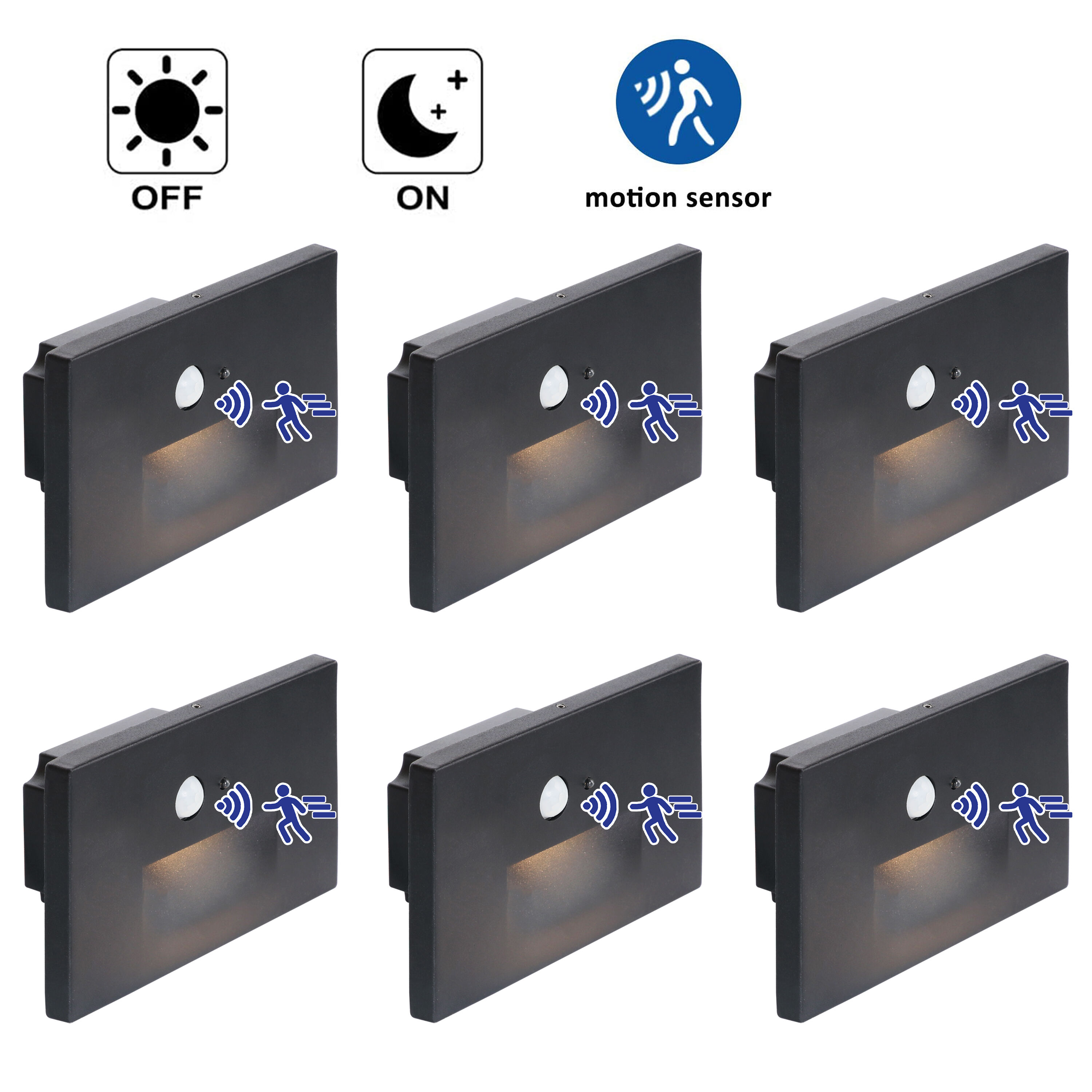 Hardwired motion deals sensor stair lights